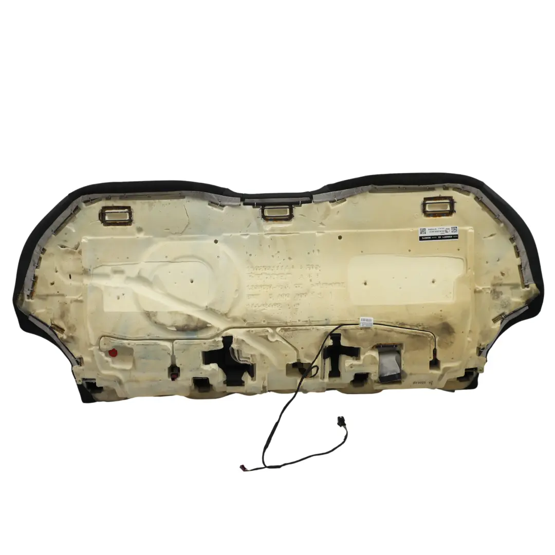 F74 Gran Coupé Funda Cojín Asiento Trasero Base Vinilo Schwarz para BMW con número de pieza 5A87054 BMW F74 Gran Coupé Funda Cojín Asiento Trasero Base Vinilo Schwarz - SKU 5A87054 - Número de pieza 5A87054