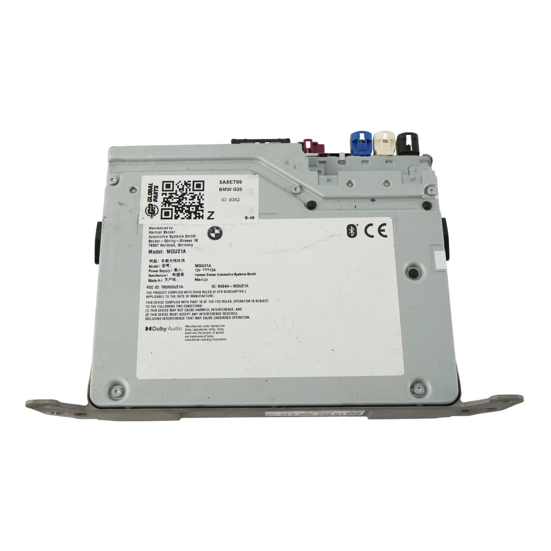 BMW G20 Radio Multimedia Nawigacja Satelitarna 5A8E799