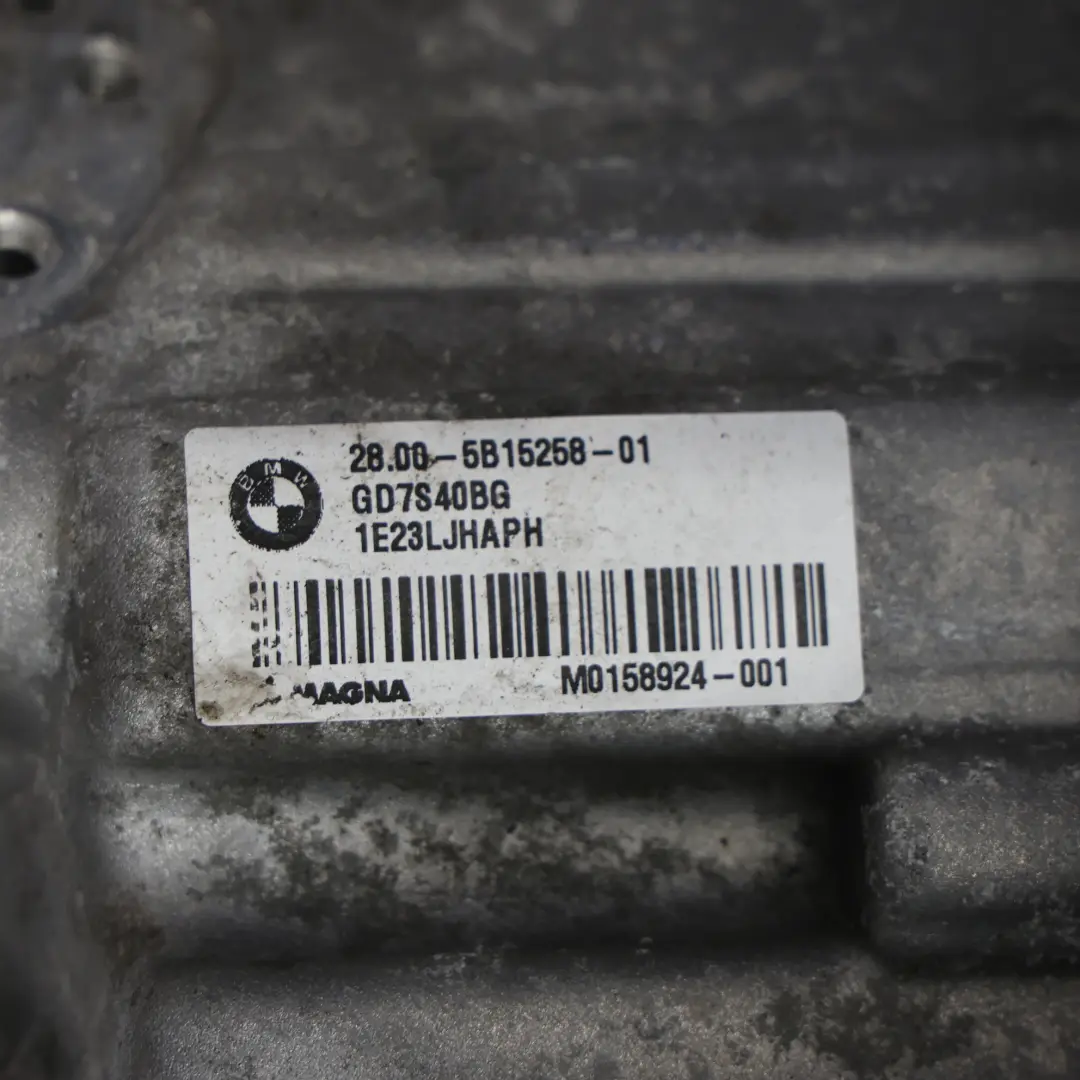 BMW F70 F74 F78 M235iX B48R Skrzynia Biegów Automat DCT GD7S40FG - SKU 5B15258 - Numer Części 5B15258