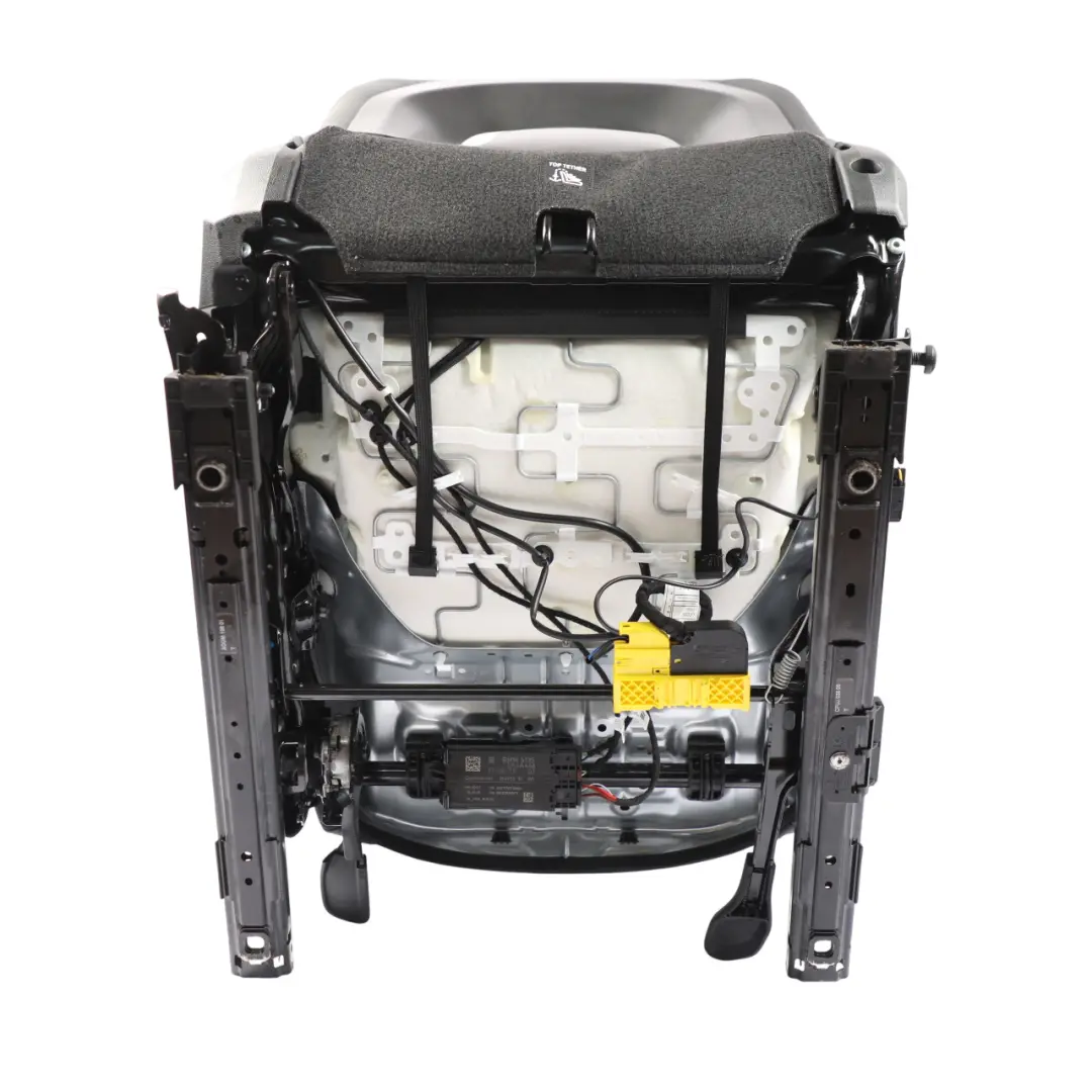 BMW F70 F74 Front Seat Sport Heated Leather Alcantara Black Left N/S - SKU 5B673B5-1 - Part number 5B673B5