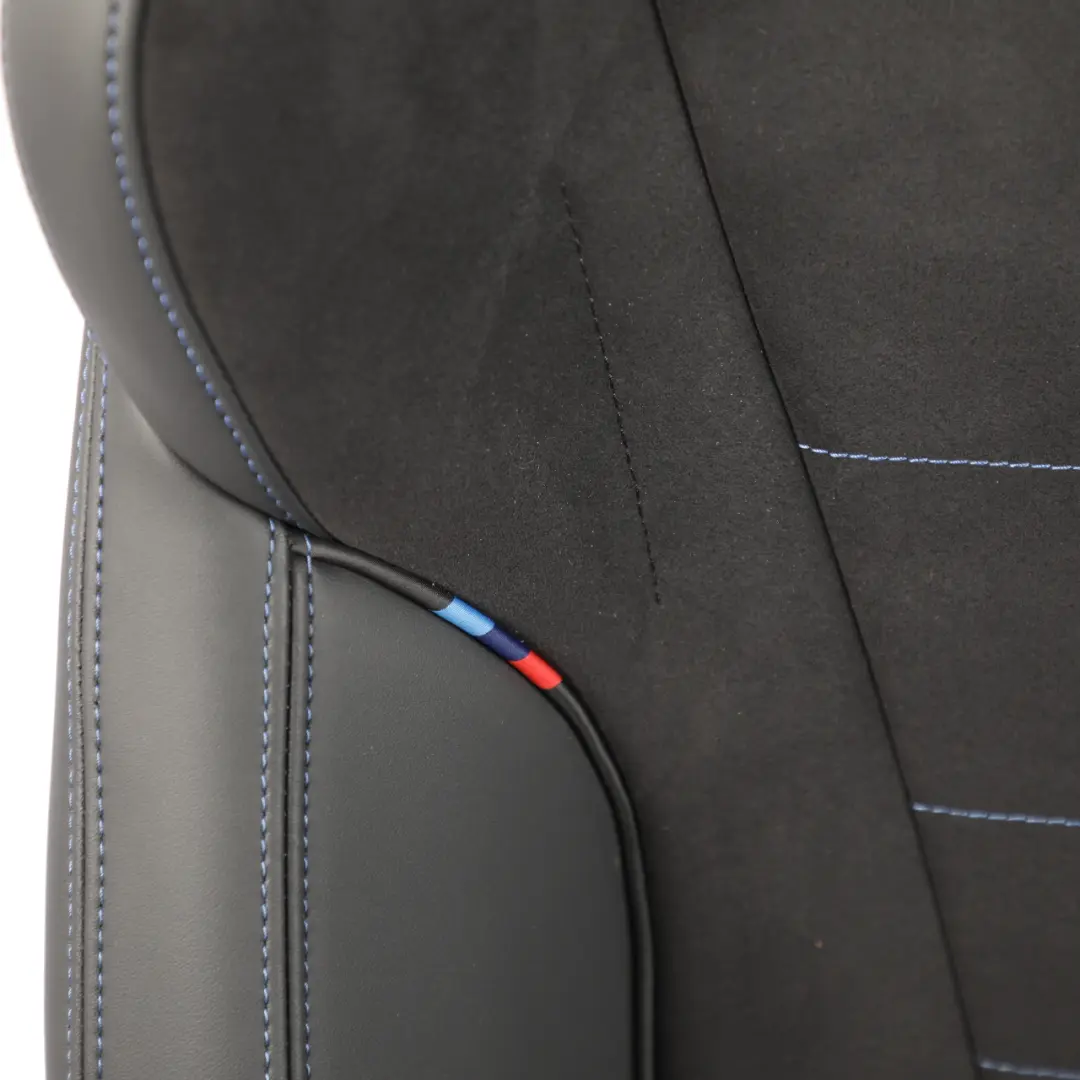 BMW F70 F74 Front Seat Sport Heated Leather Alcantara Black Left N/S - SKU 5B673B5-1 - Part number 5B673B5
