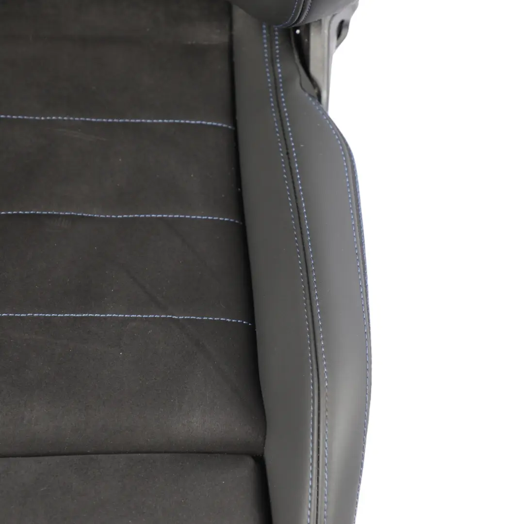 BMW F70 F74 Front Seat Sport Heated Leather Alcantara Black Right O/S - SKU 5B673C0-1 - Part number 5B673C0