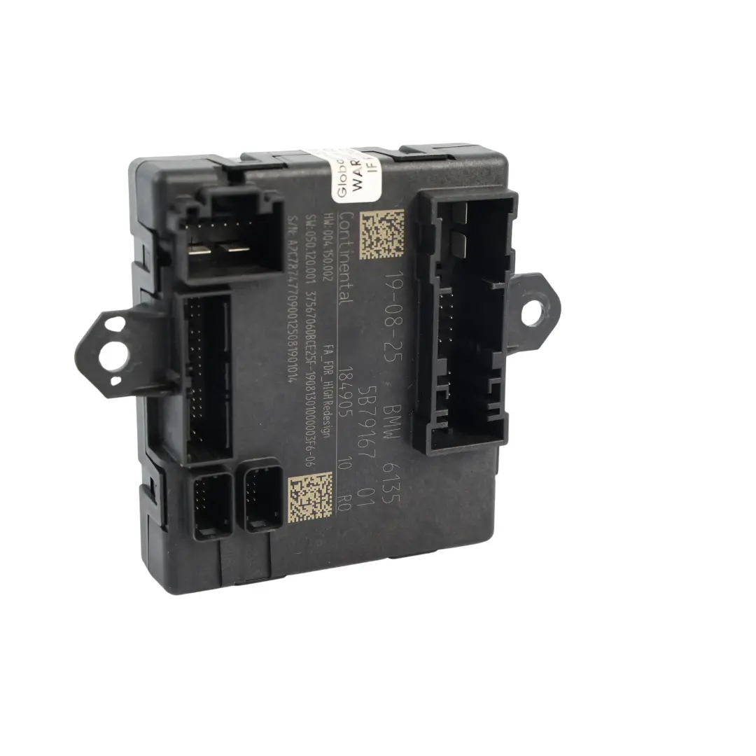 F74 Gran Coupé Moduł Sterownik ECU Drzwi Przednie Kierowcy do BMW o numerze 5B79167 BMW F74 Gran Coupé Moduł Sterownik ECU Drzwi Przednie Kierowcy - SKU 5B79167 - Numer Części 5B79167