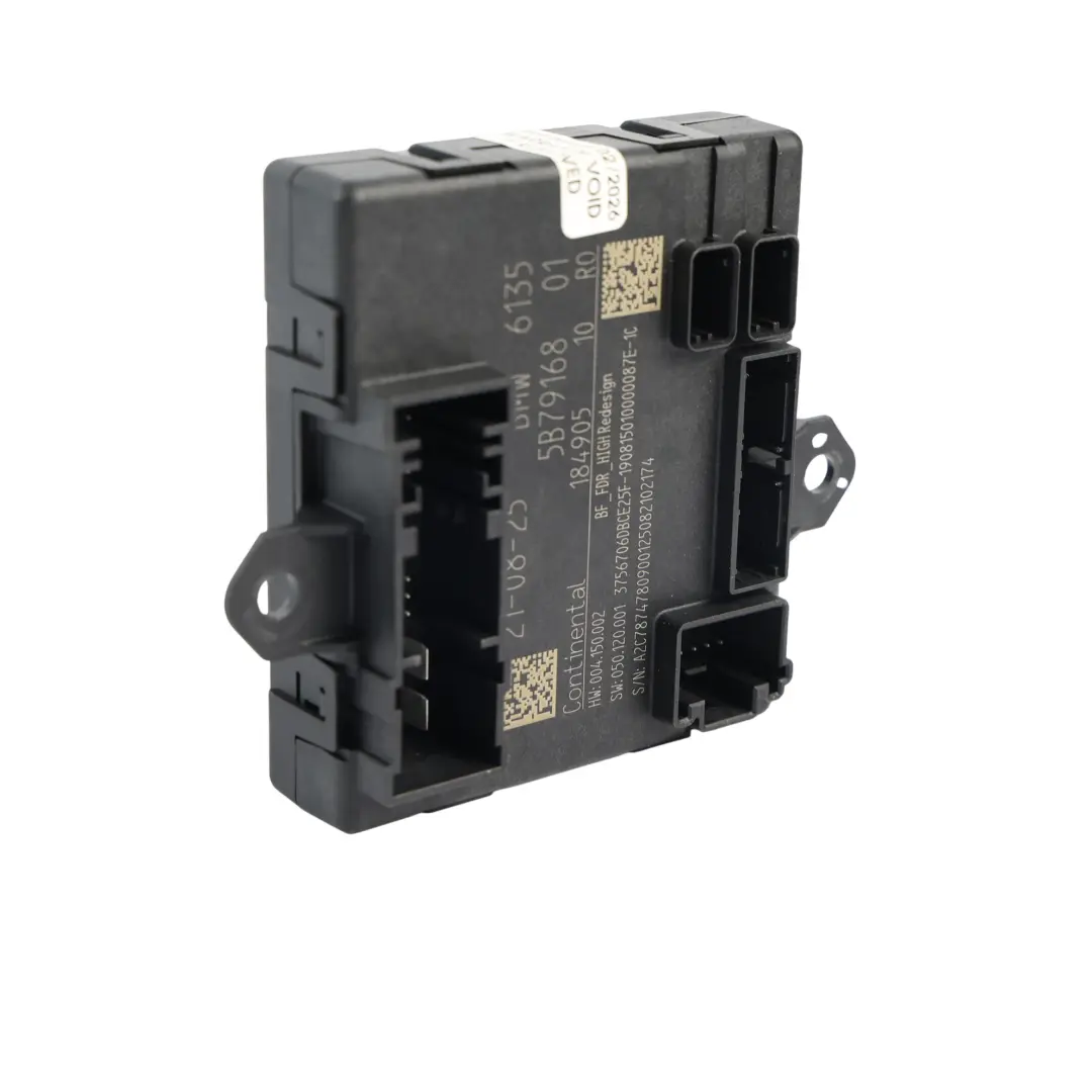 BMW F74 FDR High Redesign Sterownik Drzwi ECU Przód Strona Pasażera - SKU 5B79168 - Numer Części 5B79168