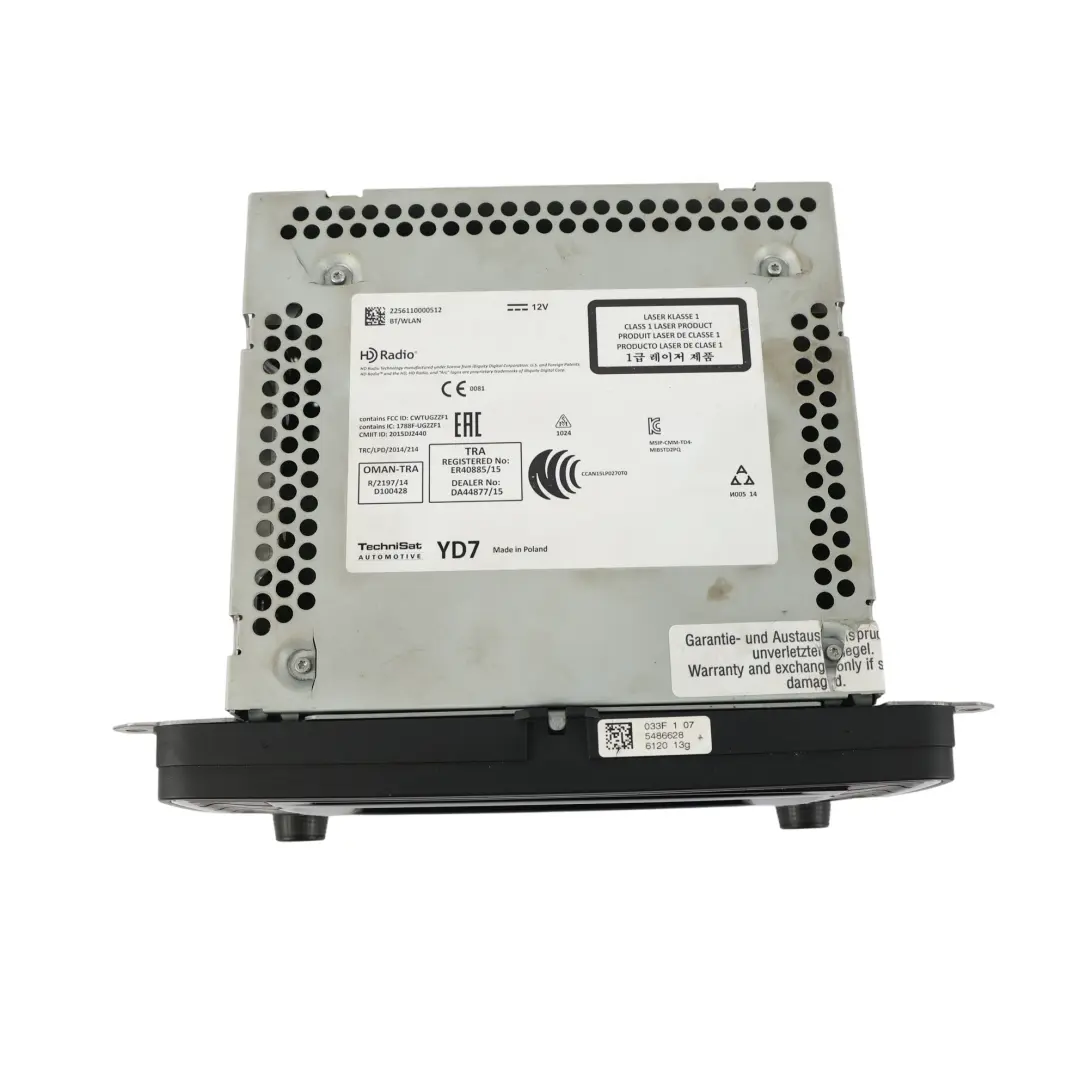 VW Volkswagen Scirocco Mk3 Radio Display Screen Multimedia Nav Unit - SKU 5C0035680E - Part number 5C0035680E