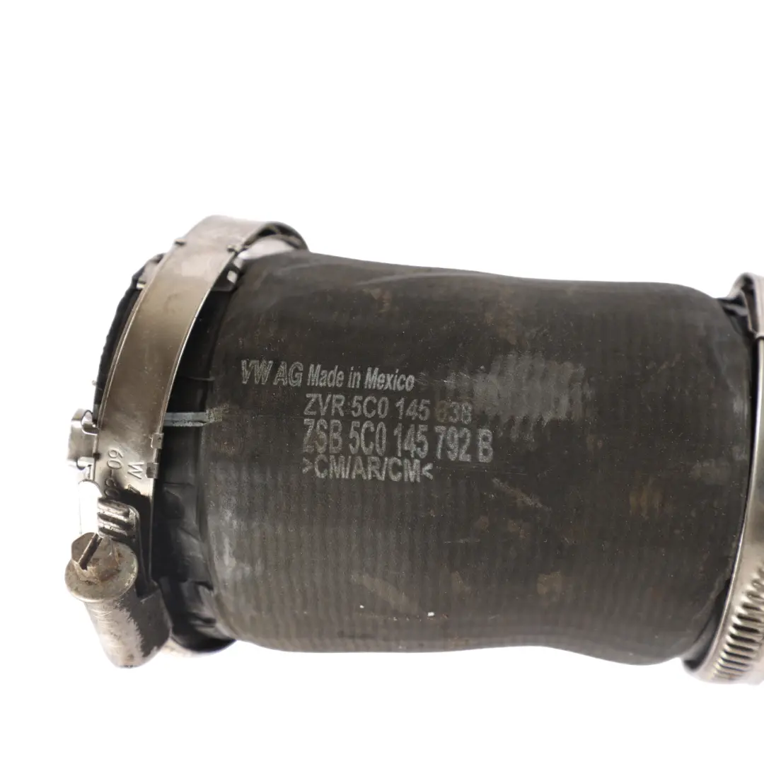 Mk3 Intercooler Air Intake Hose Pipe 2.0 TFSI to Volkswagen Scirocco with Part number 5C0145770A Volkswagen Scirocco Mk3 Intercooler Air Intake Hose Pipe 2.0 TFSI - SKU 5C0145770A - Part number 5C0145770A