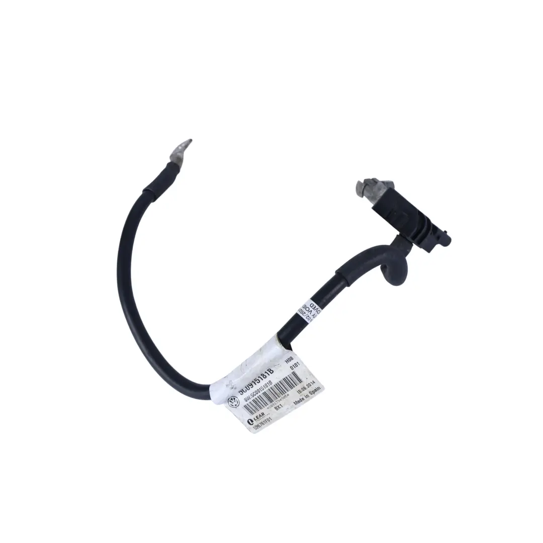 Cavo Terminale Negativo Batteria 2.0 TDI per Volkswagen Jetta A6 con numero di parte 5C0915181B Volkswagen Jetta A6 Cavo Terminale Negativo Batteria 2.0 TDI - SKU 5C0915181B - Numero di parte 5C0915181B