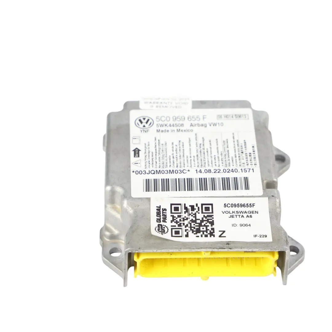 Mk6 A6 Unité Commande Module Air ECU pour Volkswagen Jetta à propos du numéro de pièce 5C0959655F Volkswagen Jetta Mk6 A6 Unité Commande Module Air ECU - SKU 5C0959655F - Numéro de pièce 5C0959655F