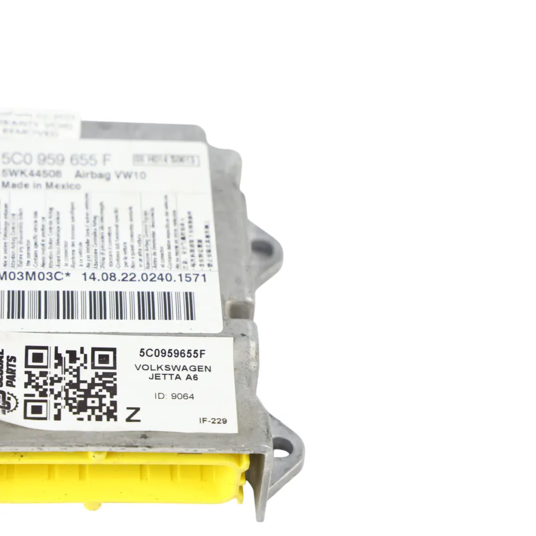 Volkswagen Jetta Mk6 A6 Unité Commande Module Air ECU - SKU 5C0959655F - Numéro de pièce 5C0959655F