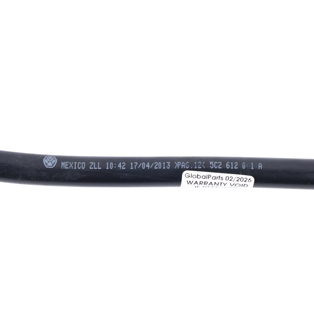 Volkswagen Jetta A6 Vacuum Pipe Brake Servo Line Tube - SKU RHD-5C2612041A - Part number 5C2612041A