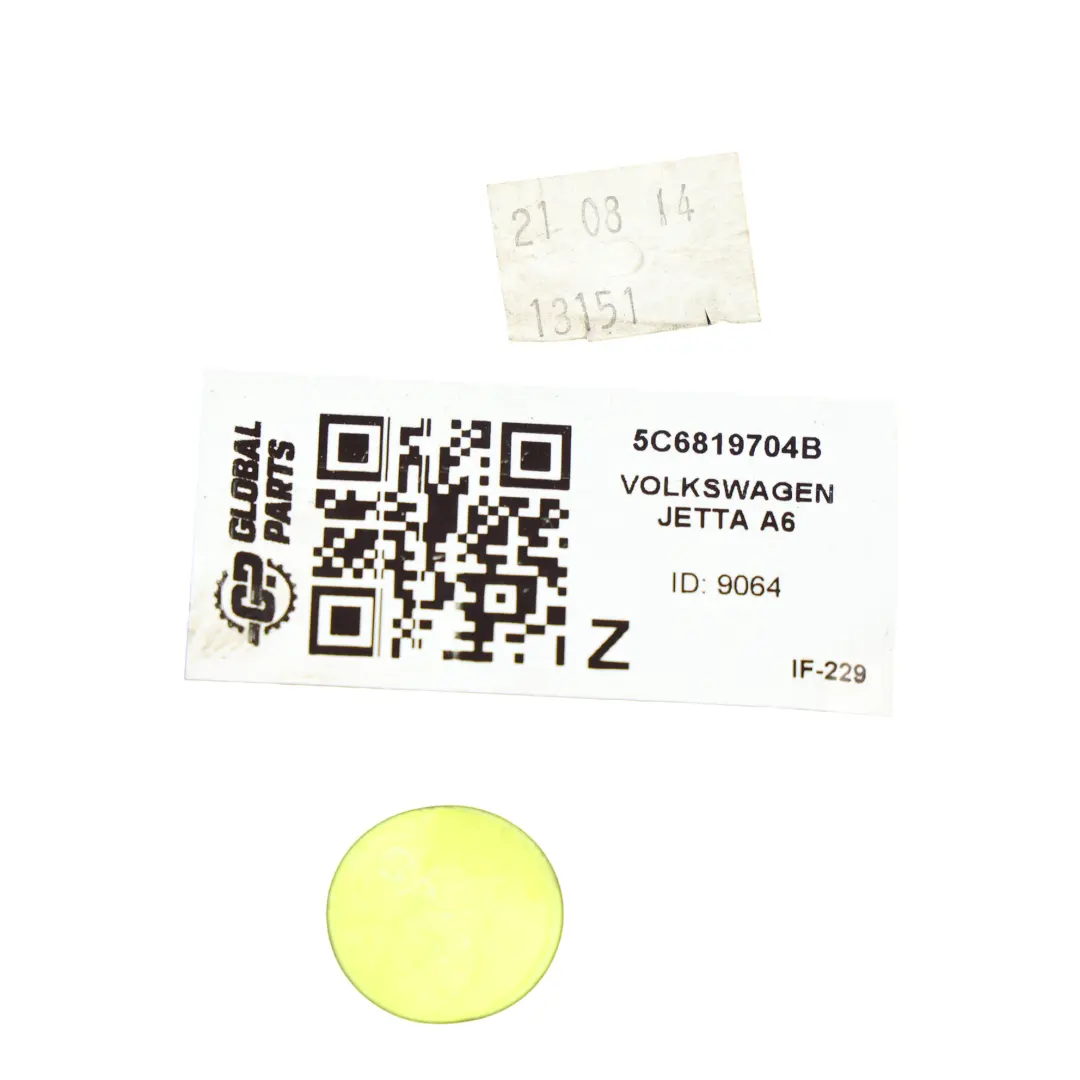 Mk6 Dashboard Air Vent Nozzle Trim Cover Right O/S to Volkswagen Jetta with Part number 5C6819704B Volkswagen Jetta Mk6 Dashboard Air Vent Nozzle Trim Cover Right O/S - SKU RHD-5C6819704B - Part number 5C6819704B