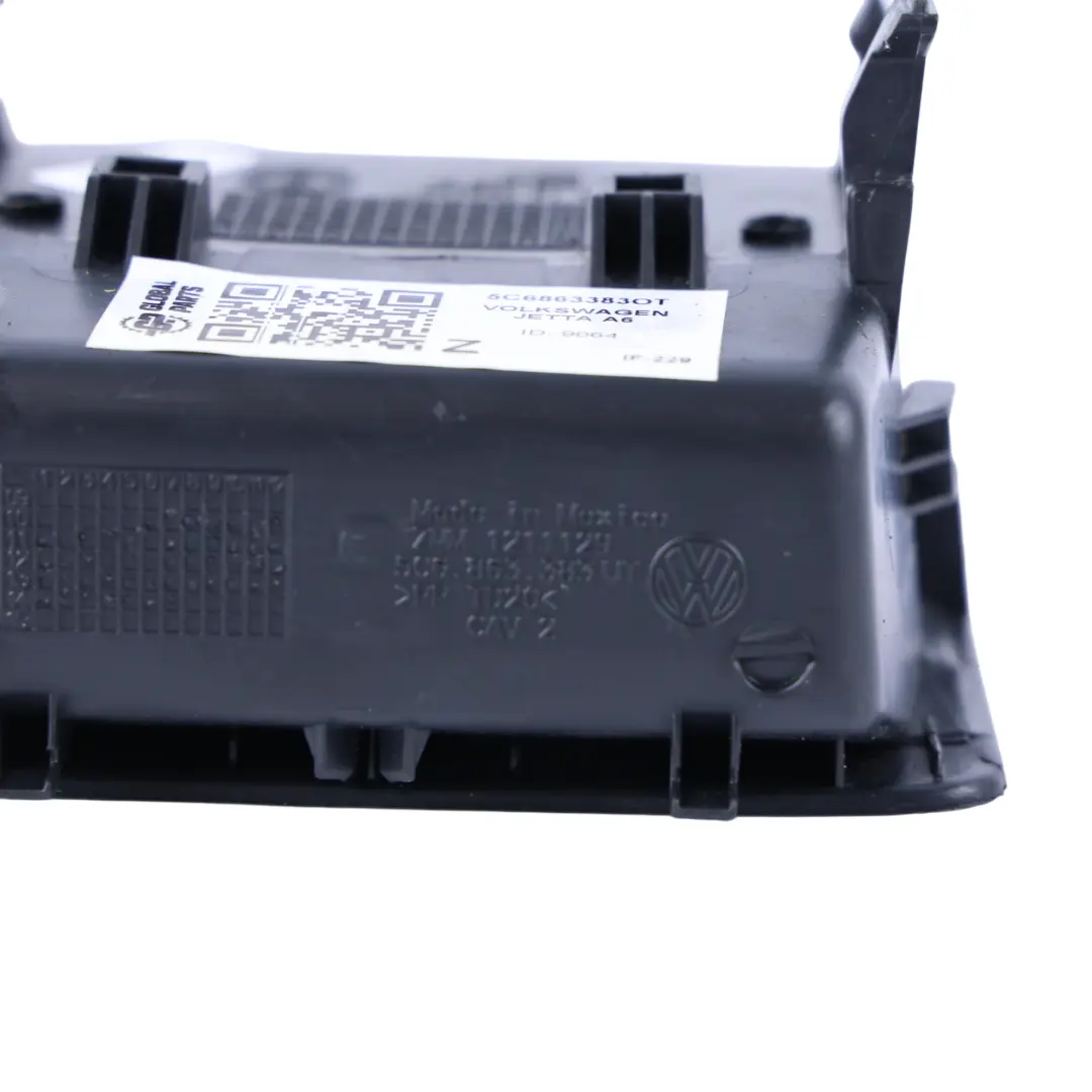 Volkswagen Jetta A6 Compartiment De Rangement De La Console Arrière - SKU 5C6863383OT - Numéro de pièce 5C6863383OT