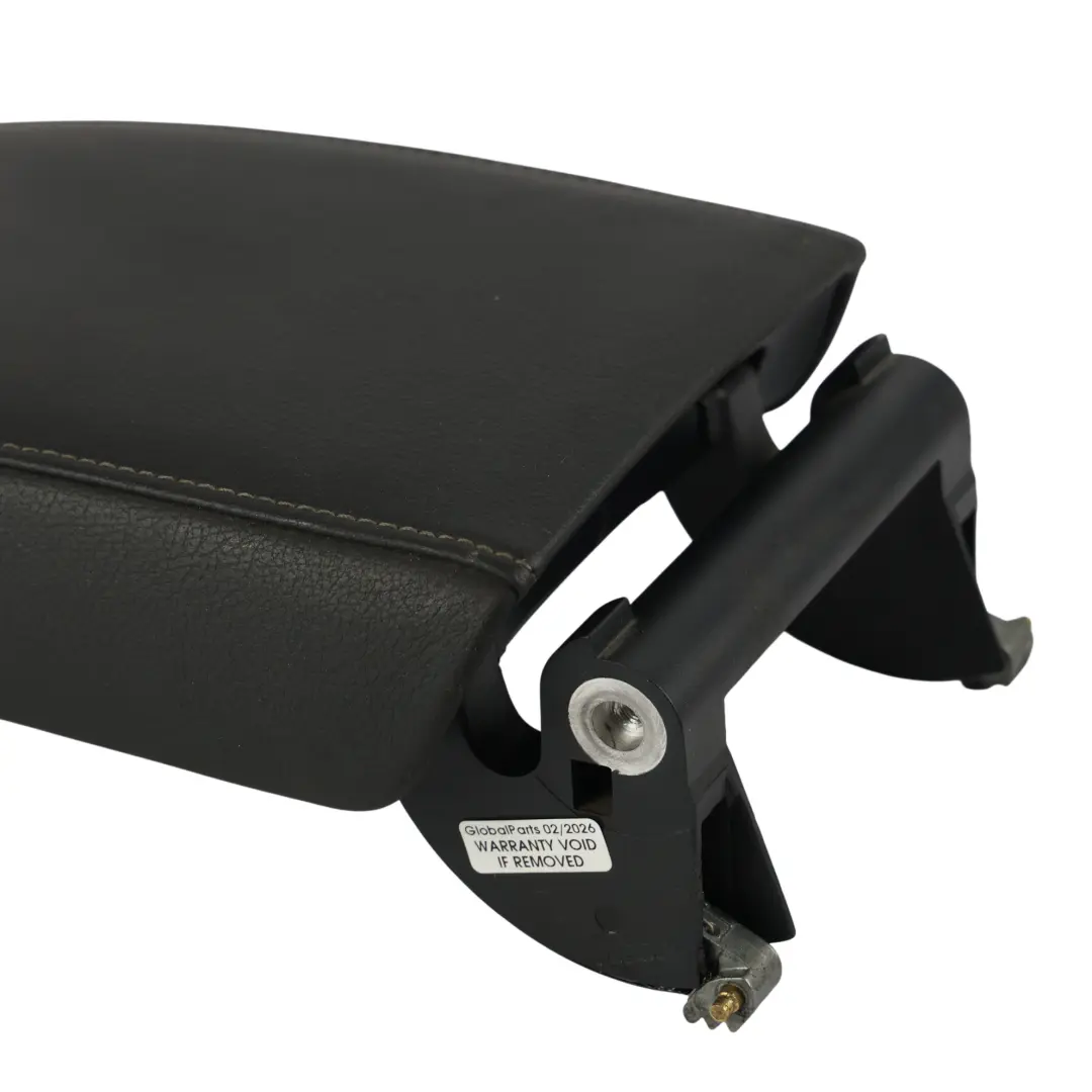 Mk6 Centre Console Armrest Cover Flap Black Leather to VW Jetta with Part number 5C6864207 VW Jetta Mk6 Centre Console Armrest Cover Flap Black Leather - SKU 5C6864207 - Part number 5C6864207