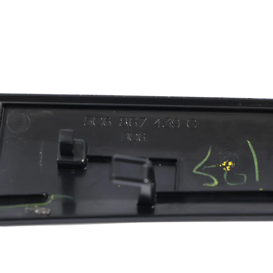 VW Volkswagen Jetta A6 Door Trim Panel Cover Front Left N/S - SKU 5C6867439C - Part number 5C6867439C