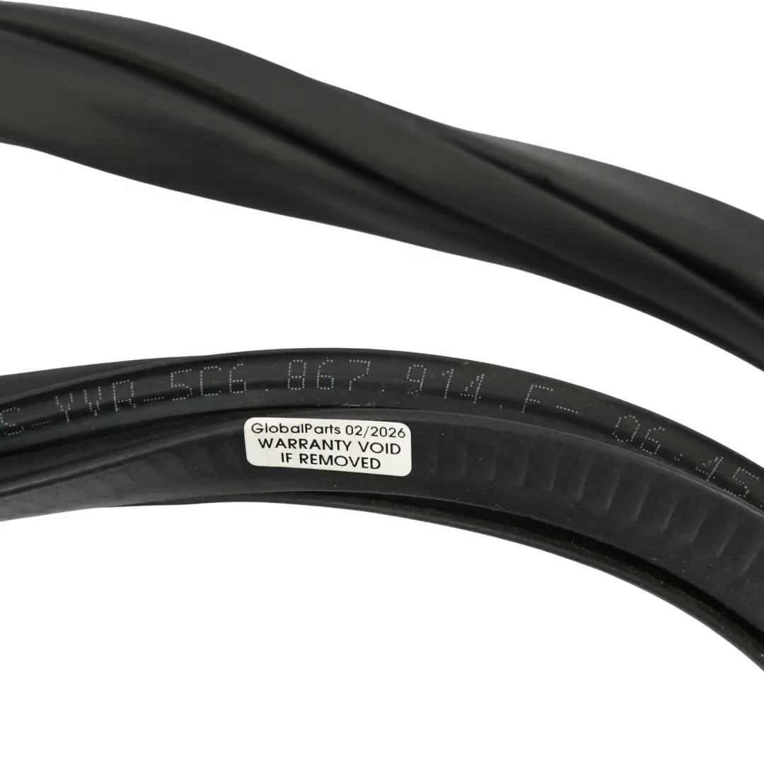 Junta Goma Para Ventana Puerta Trasera Izquierda para Volkswagen Jetta A6 con número de pieza 5C6867913G Volkswagen Jetta A6 Junta Goma Para Ventana Puerta Trasera Izquierda - SKU 5C6867913G - Número de pieza 5C6867913G