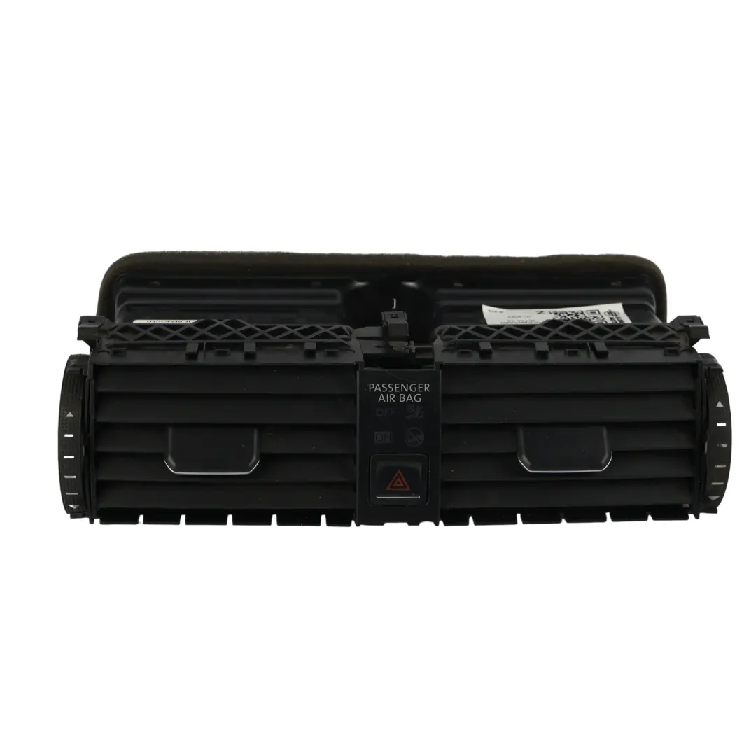 VW Volkswagen Jetta A6 Mk6 Garniture Centrale Buse Aération Bord Noir - SKU 5C7819728 - Numéro de pièce 5C7819728