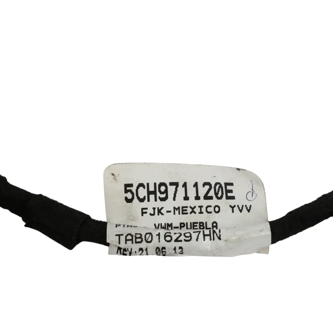 Mk6 Front Door Wiring Harness Cable Passenger Side to Volkswagen Jetta with Part number 5CH971120E Volkswagen Jetta Mk6 Front Door Wiring Harness Cable Passenger Side - SKU 5CH971120E - Part number 5CH971120E