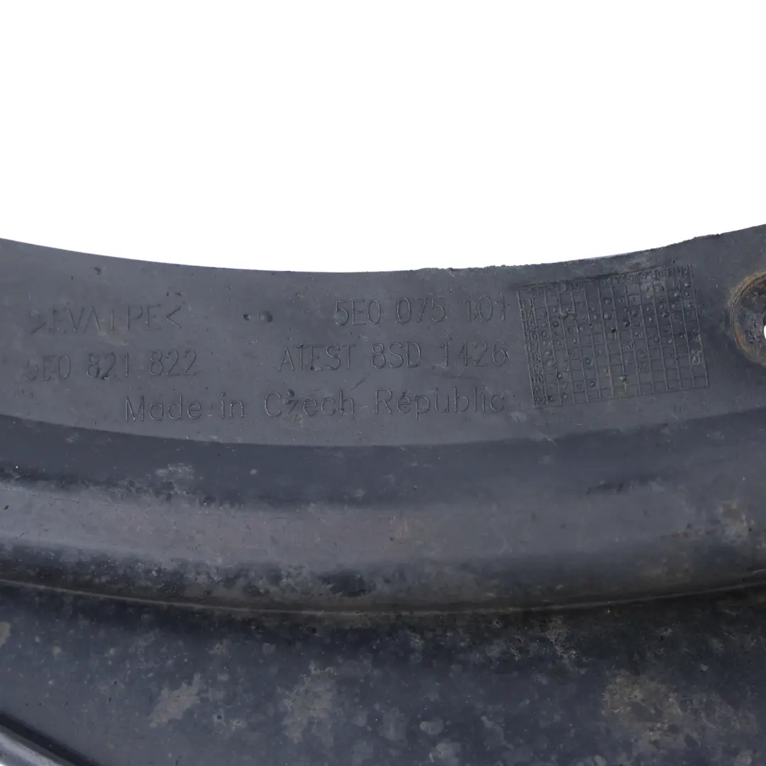 Mudguard Mud Flap Rear Left N/S to Skoda Octavia 5E with Part number 5E0075101 Skoda Octavia 5E Mudguard Mud Flap Rear Left N/S - SKU 5E0075101 - Part number 5E0075101