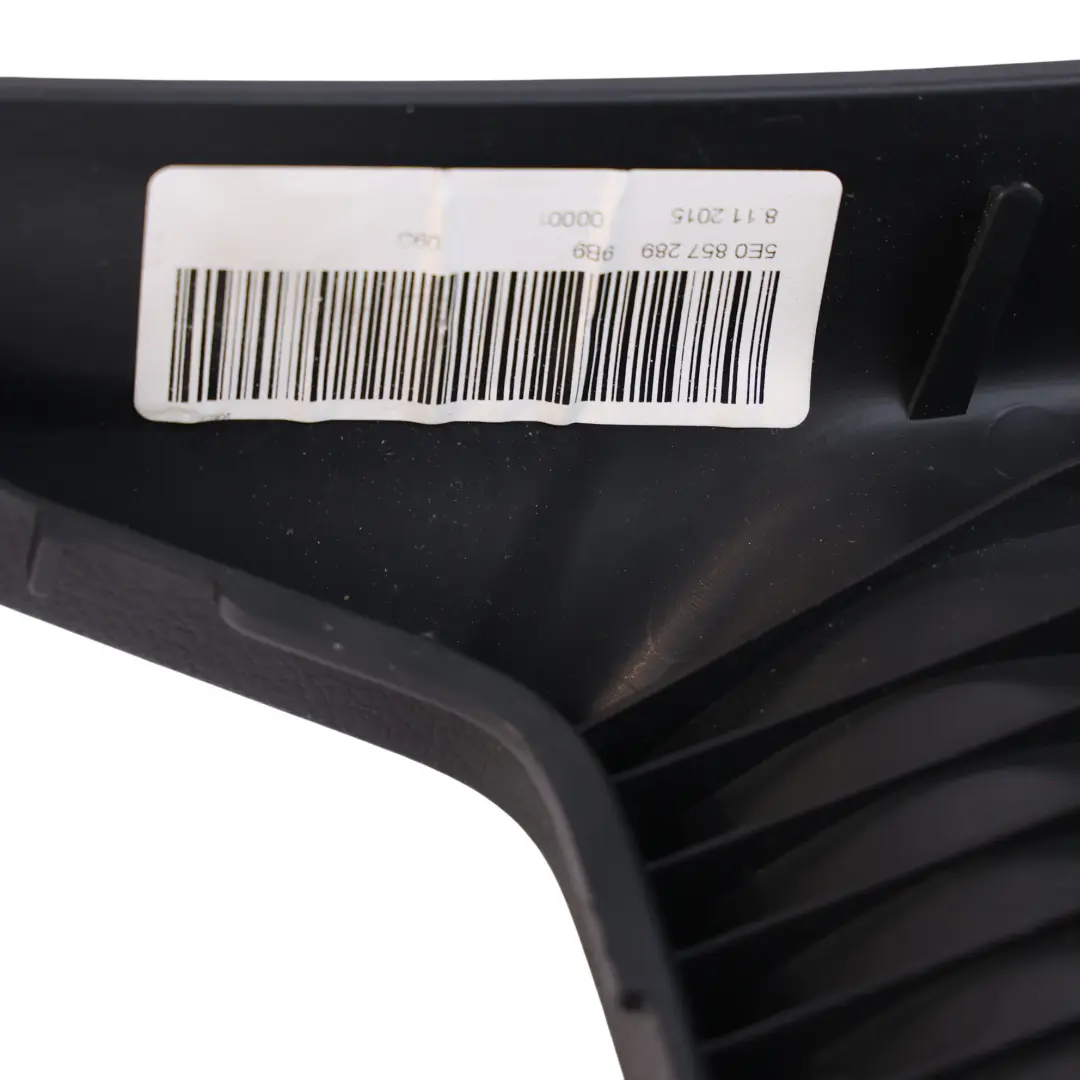 Skoda Octavia 5E Cubierta Panel Consola Central Trasera - SKU 5E0857289 - Número de pieza 5E0857289