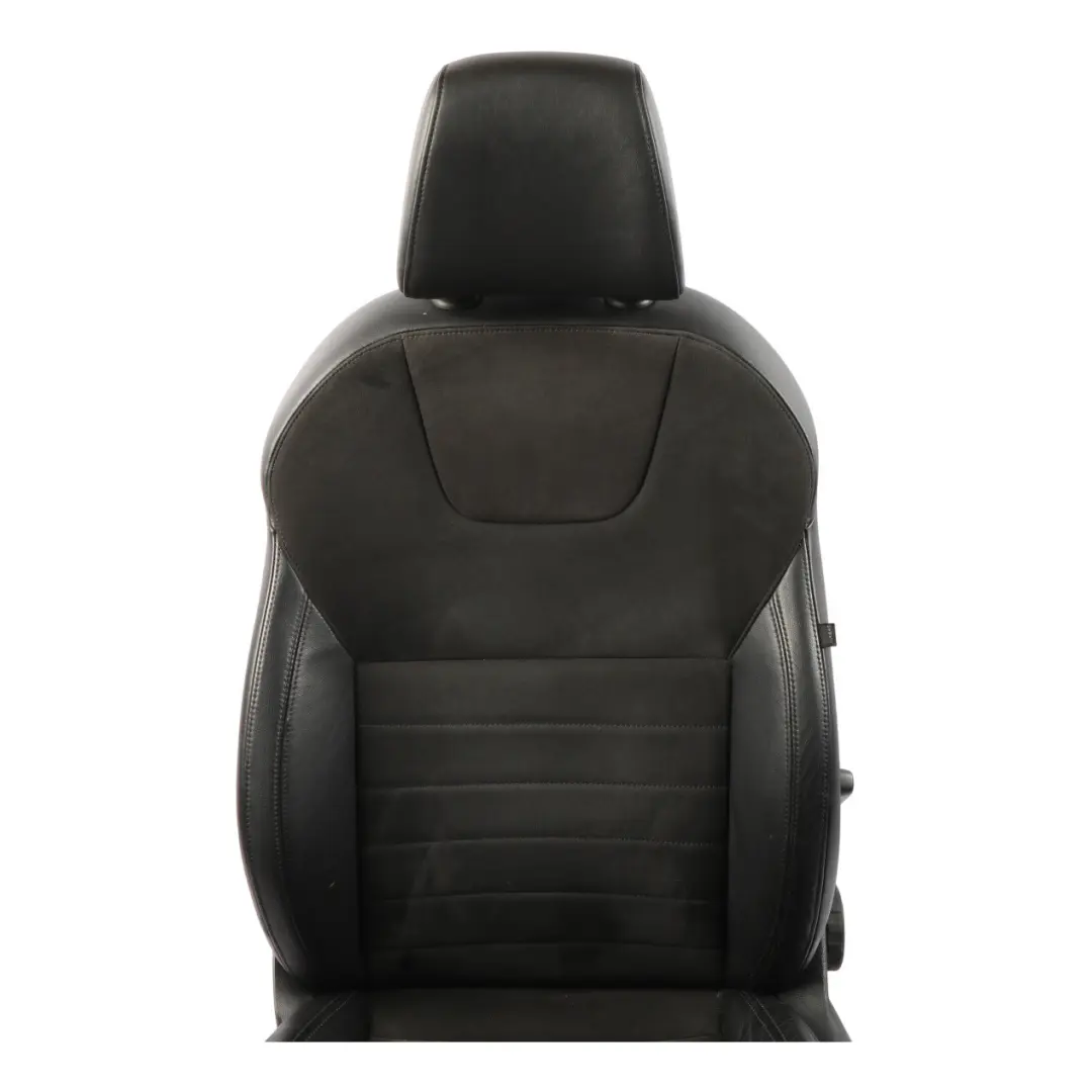 Skoda Octavia Mk3 5E Front Seat Interior Leather Alcantara Black Left N/S - SKU 5E0881805J-1 - Part number 5E0881805J