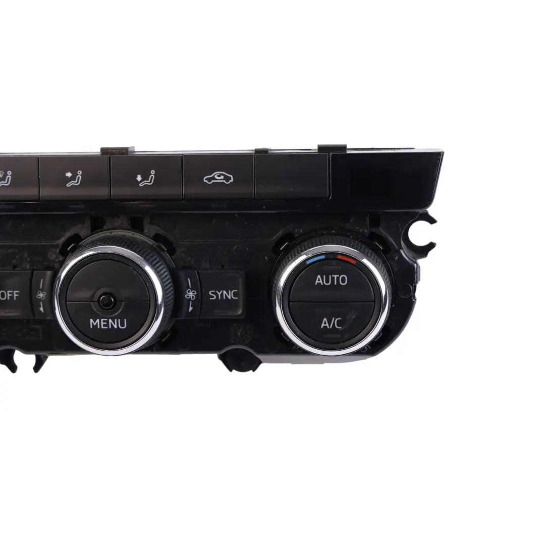 Skoda Octavia MK3 5E Panneau Commande Chauffage Climatisation - SKU 5E0907044Q - Numéro de pièce 5E0907044Q