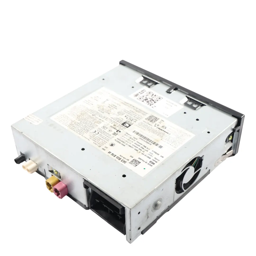 Mk4 Sat Nav Radio Player Head Unit Module to Skoda Octavia with Part number 5E3035816M Skoda Octavia Mk4 Sat Nav Radio Player Head Unit Module - SKU 5E3035816M - Part number 5E3035816M