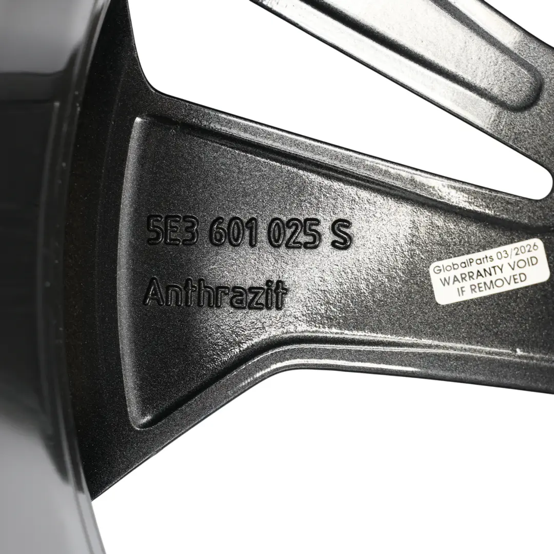 Skoda Octavia Mk4 VRS Felge Alu 19" 7.5J ET:48 - SKU 5E3601025S-1 - Teilenummer 5E3601025S