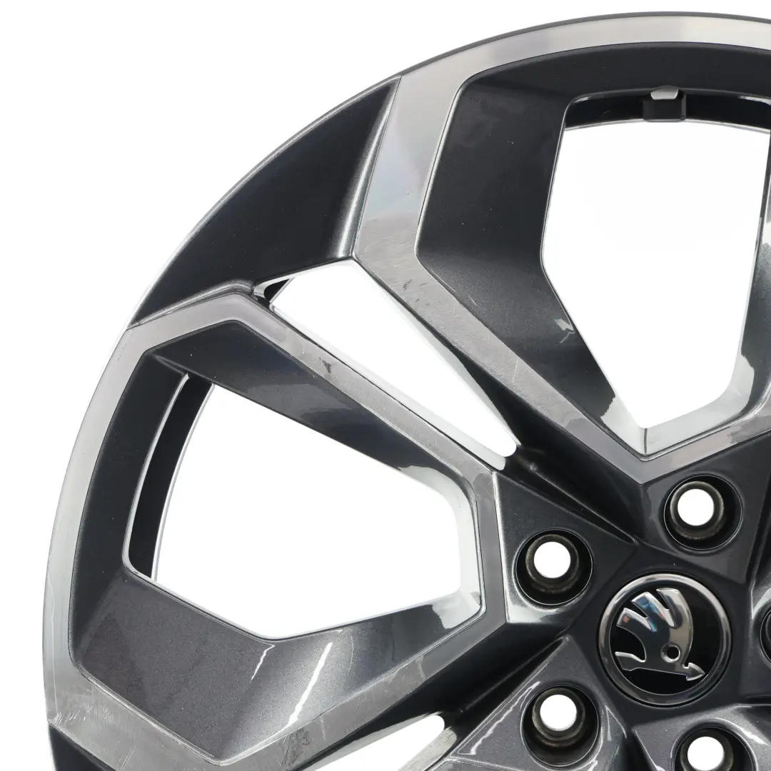 Skoda Octavia Mk4 VRS Felga Aluminiowa 19" 7.5J ET:48 - SKU 5E3601025S-1 - Numer Części 5E3601025S