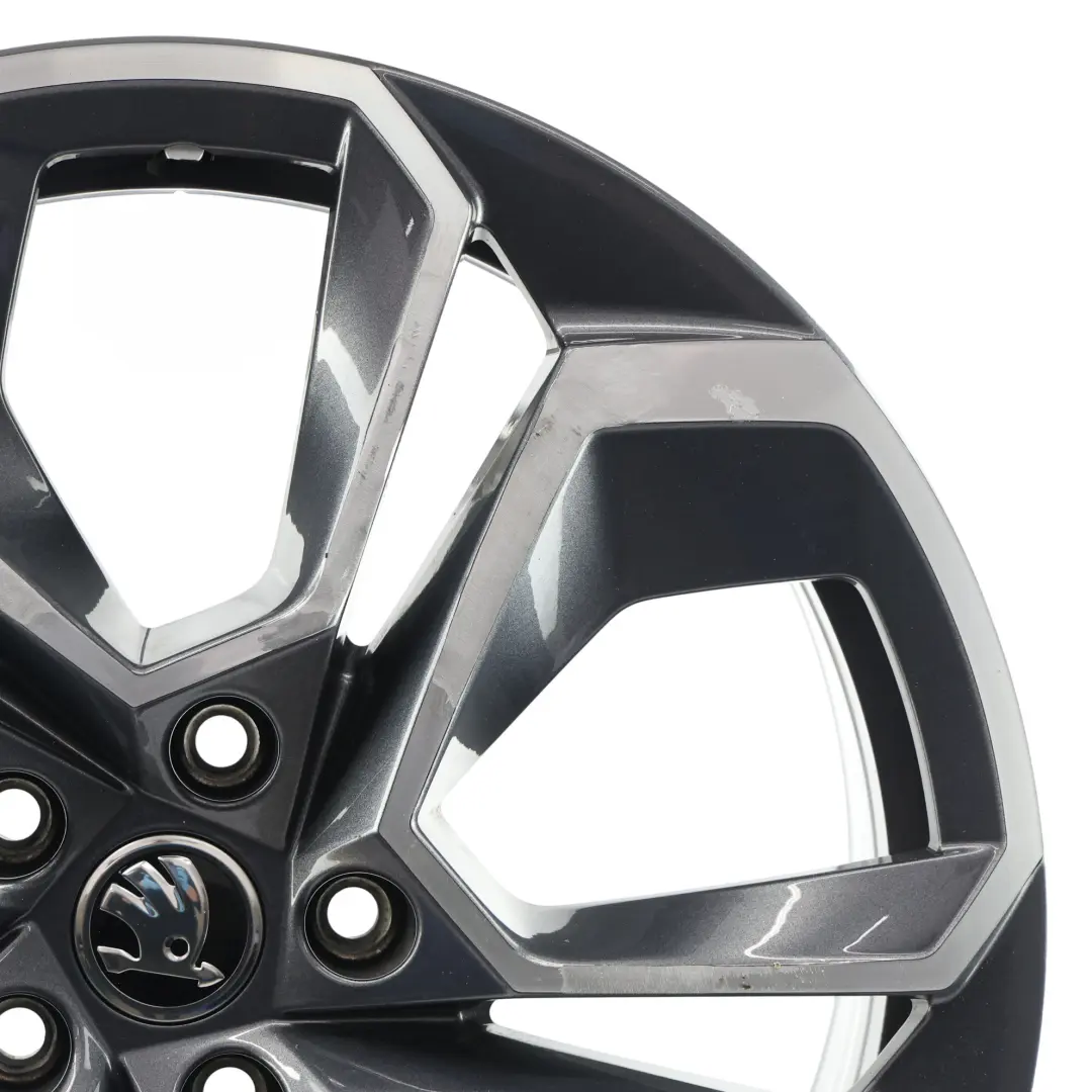 Mk4 VRS Wheel Alloy Rim 19" 7.5J ET:48 to Skoda Octavia with Part number 5E3601025S Skoda Octavia Mk4 VRS Wheel Alloy Rim 19" 7.5J ET:48 - SKU 5E3601025S-1 - Part number 5E3601025S