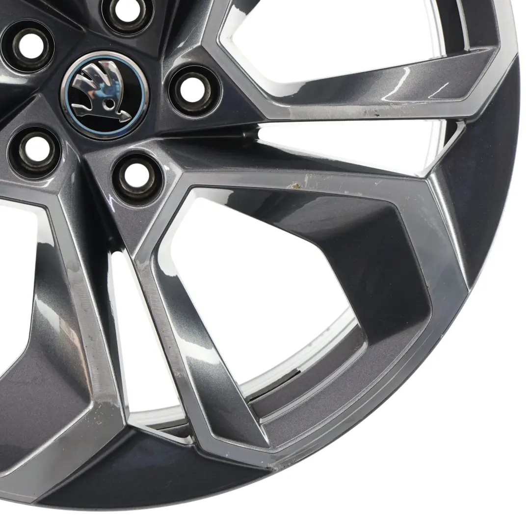 Skoda Octavia Mk4 VRS Felga Aluminiowa 19" 7.5J ET:48 - SKU 5E3601025S-1 - Numer Części 5E3601025S