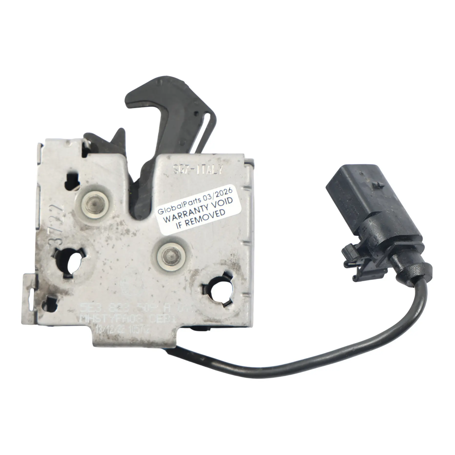 Skoda Octavia IV Hood Bonnet Catch Release Lock Hook Mechanism 5E3823509A