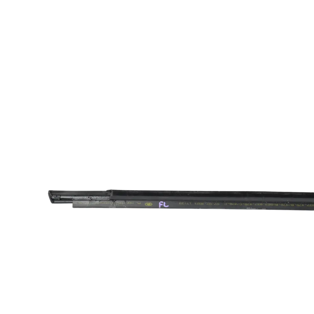 Mk4 Front Door Window Weather Strip Seal Outer Left N/S to Skoda Octavia with Part number 5E3837477C Skoda Octavia Mk4 Front Door Window Weather Strip Seal Outer Left N/S - SKU 5E3837477C - Part number 5E3837477C