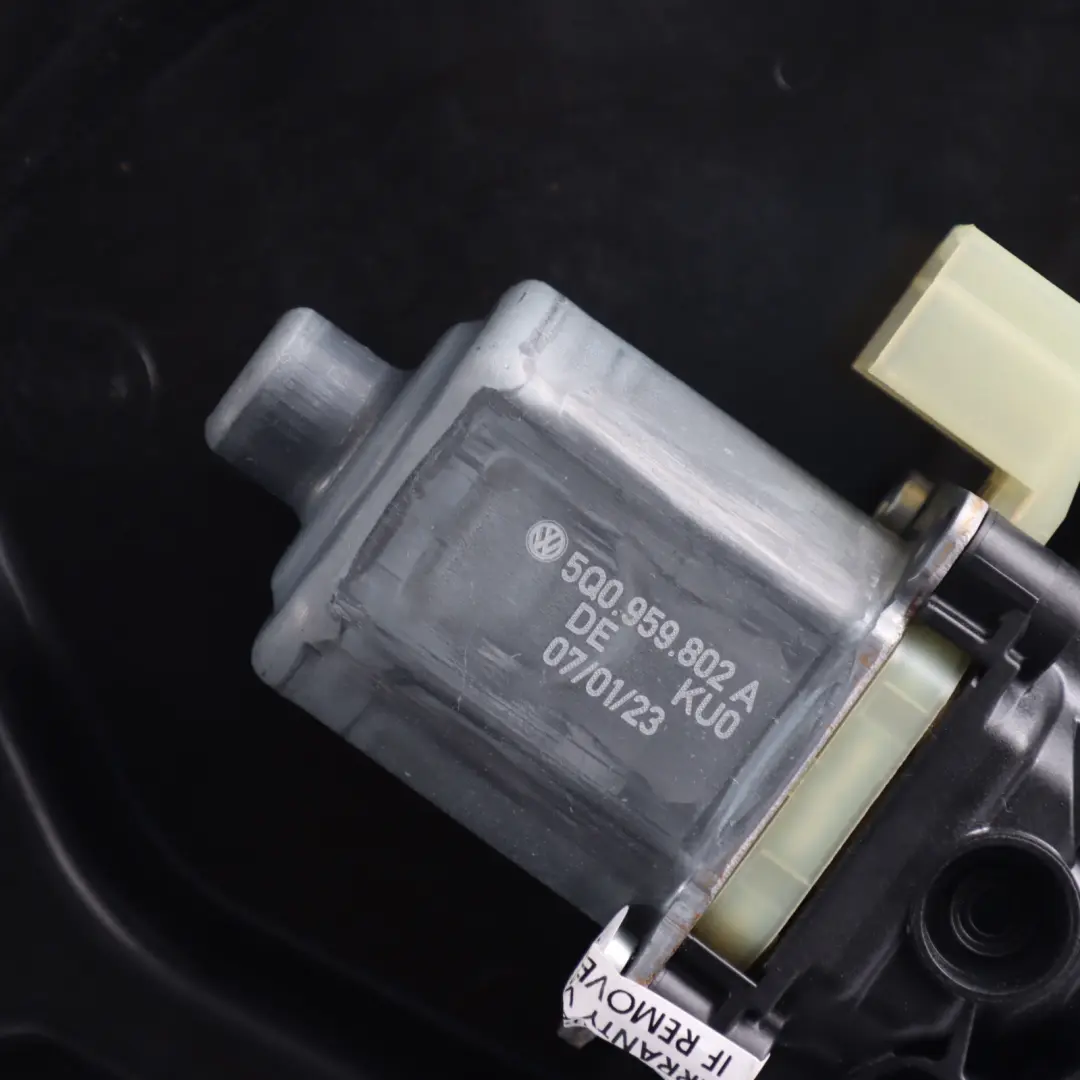Window Regulator Front Right O/S 5Q0959802A to Skoda Octavia VR Motor with Part number 5E3837656A Skoda Octavia VR Motor Window Regulator Front Right O/S 5Q0959802A - SKU 5E3837656A - Part number 5E3837656A