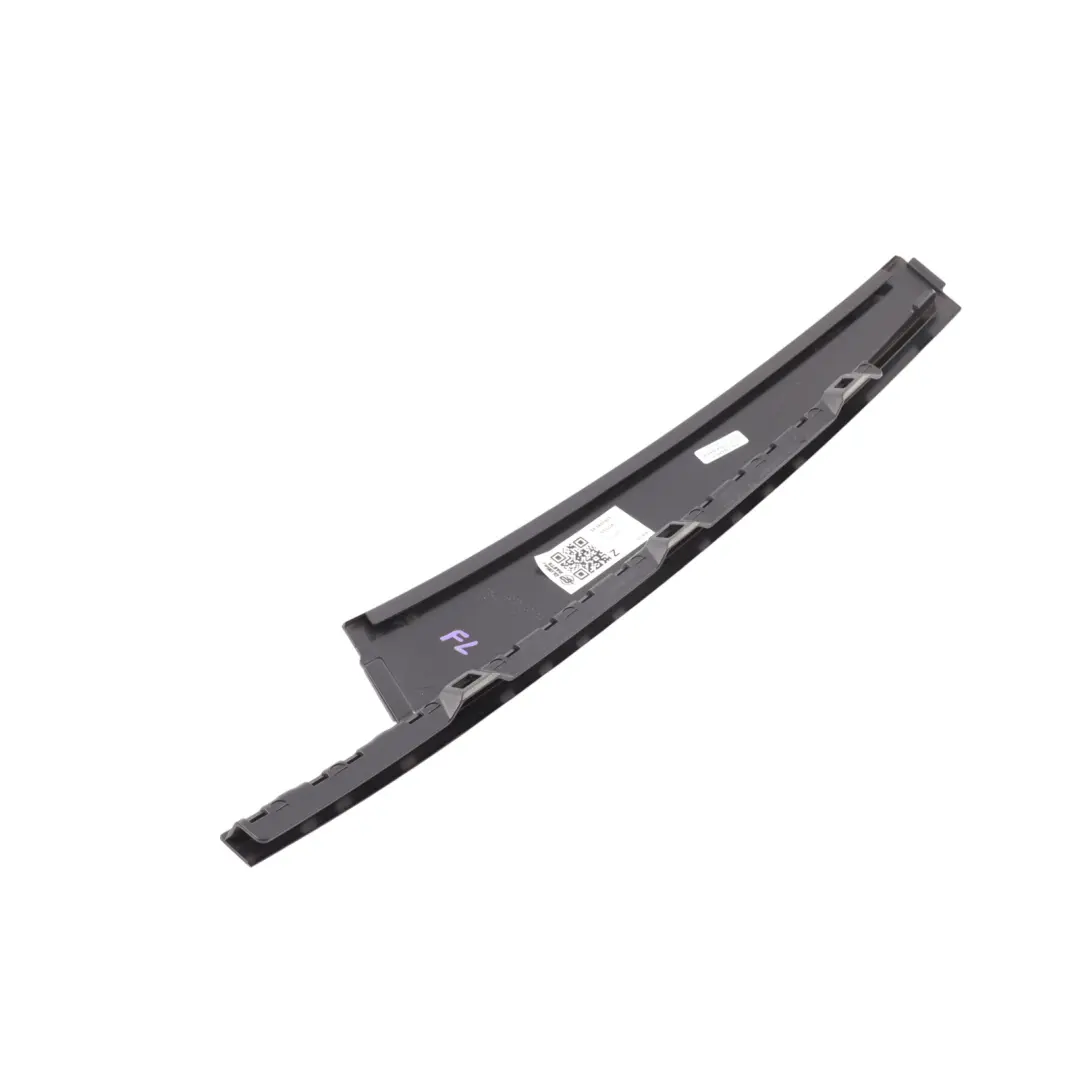 Skoda Octavia Mk4 VR Front Door B-Pillar Trim Cover Strip Left N/S - SKU 5E3837901 - Part number 5E3837901