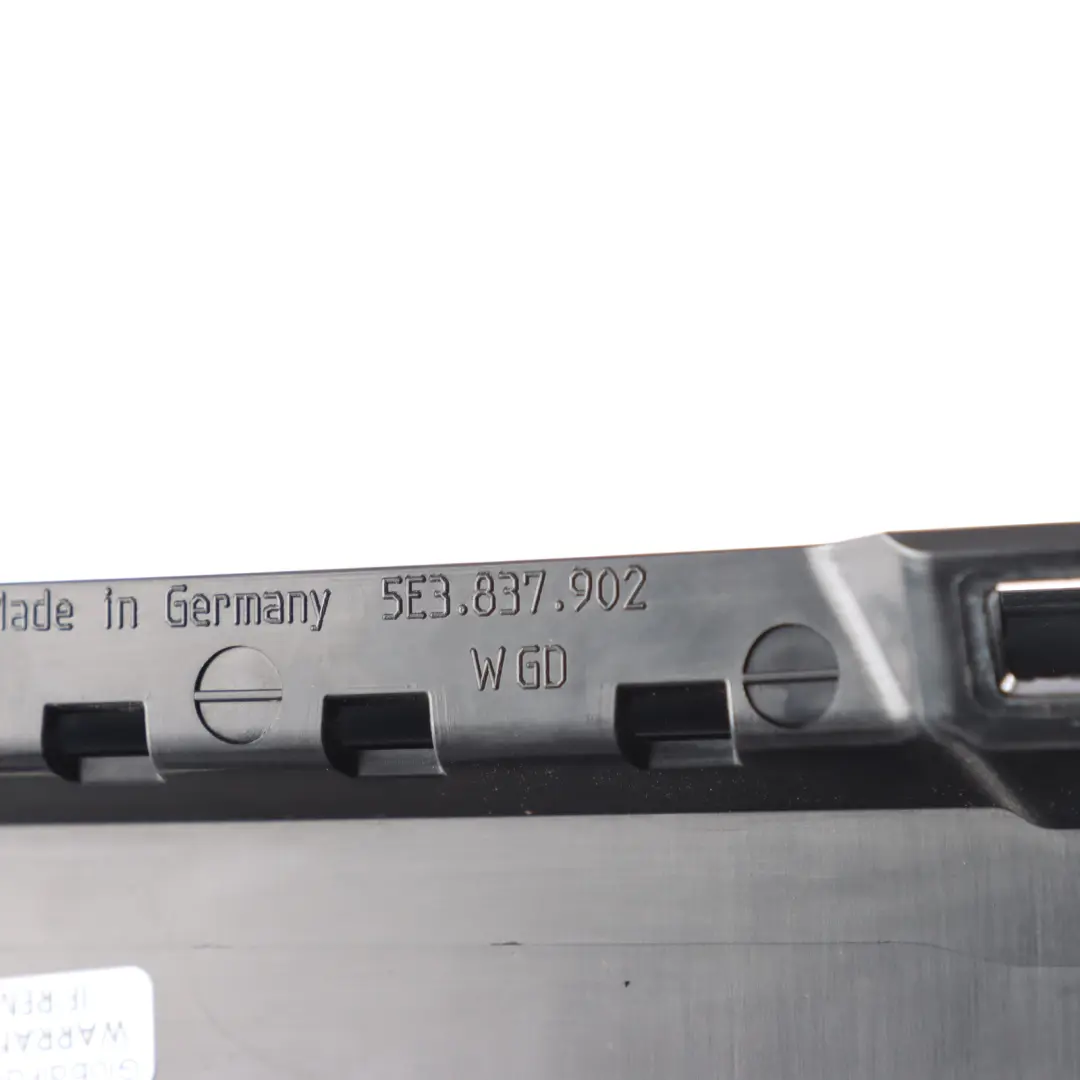 Mk4 VR Front Door B-Pillar Trim Cover Strip Right O/S to Skoda Octavia with Part number 5E3837902 Skoda Octavia Mk4 VR Front Door B-Pillar Trim Cover Strip Right O/S - SKU 5E3837902 - Part number 5E3837902