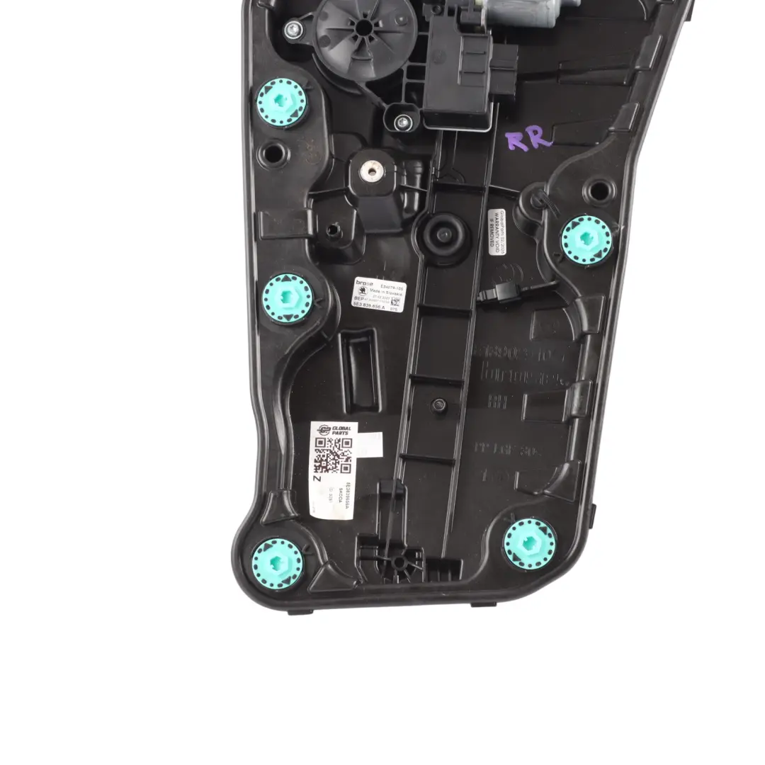 Skoda Octavia VR Motor Window Regulator Rear Right O/S 5Q0959408D - SKU 5E3839656A - Part number 5E3839656A