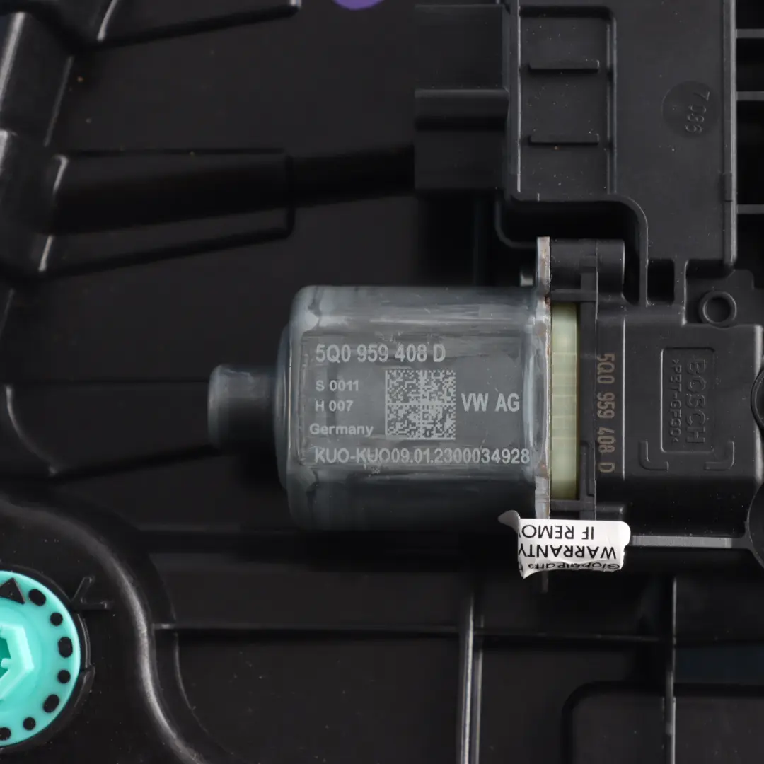 Skoda Octavia VR Motor Window Regulator Rear Right O/S 5Q0959408D - SKU 5E3839656A - Part number 5E3839656A
