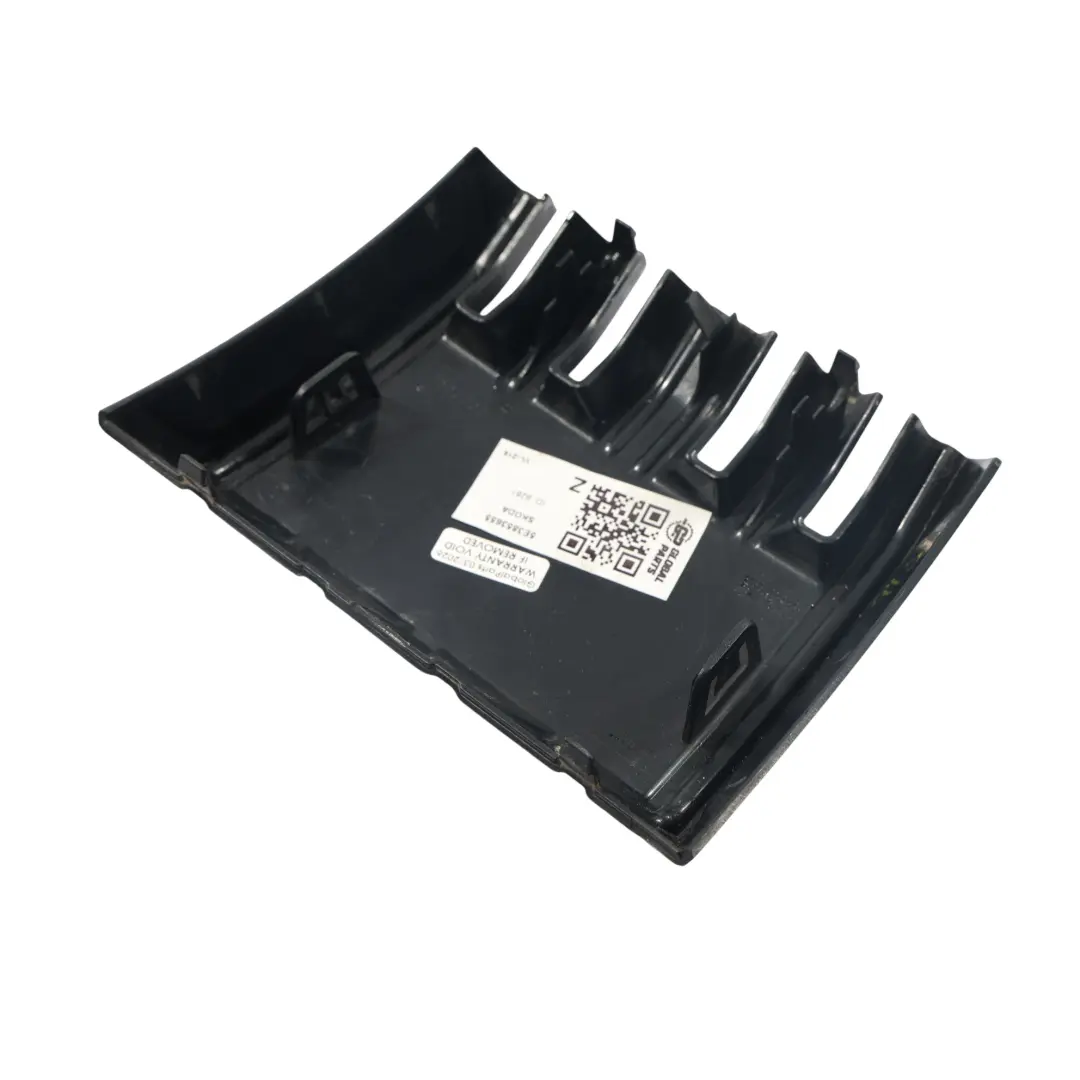 Skoda Octavia MK4 Rejilla Parachoques Delantero Negro Satinado - SKU 5E3853655 - Número de pieza 5E3853655