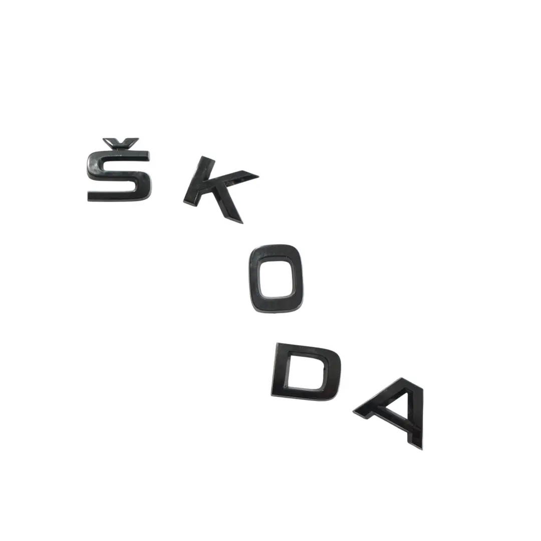 Skoda Octavia IV Emblema Logcritta Portellone Posteriore - SKU 5E3853687N - Numero di parte 5E3853687N