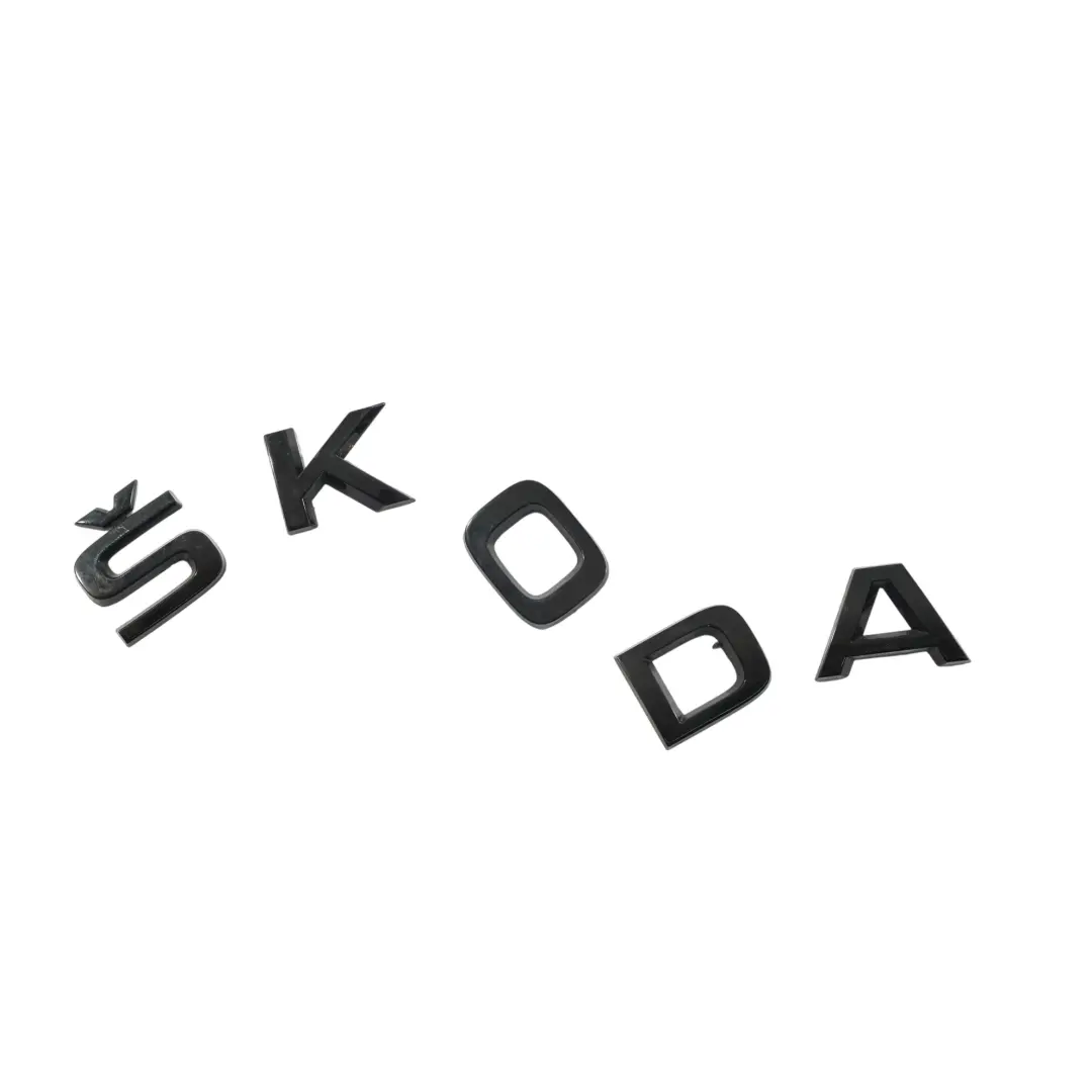 Heckklappenemblem Logo Schriftzug Abzeichen für Skoda Octavia IV mit Teilenummer 5E3853687N Skoda Octavia IV Heckklappenemblem Logo Schriftzug Abzeichen - SKU 5E3853687N - Teilenummer 5E3853687N