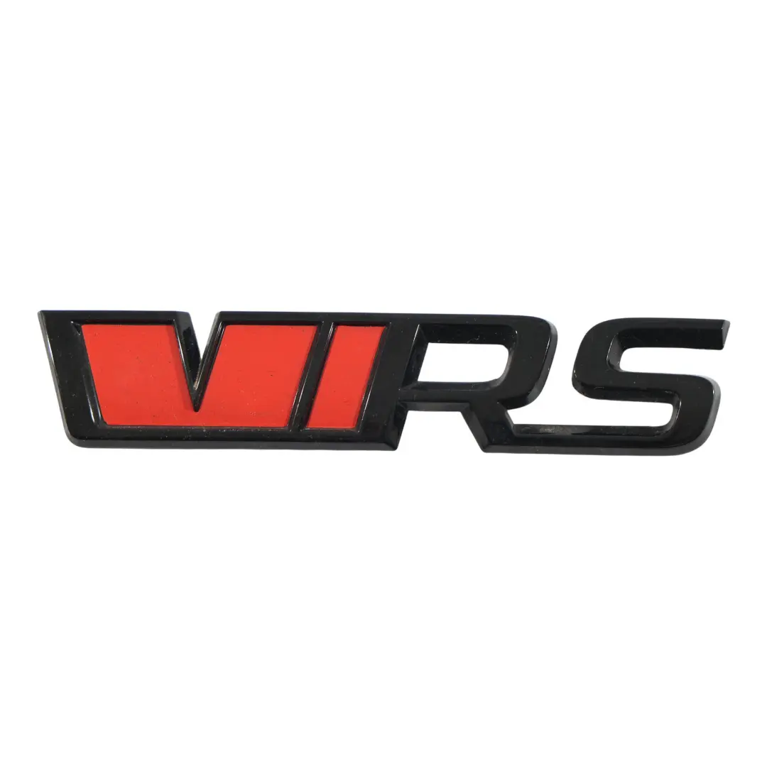 VRS Tailgate Emblem Lettering Rear Trunk Badge to Skoda Octavia IV with Part number 5E3853687R Skoda Octavia IV VRS Tailgate Emblem Lettering Rear Trunk Badge - SKU 5E3853687R - Part number 5E3853687R
