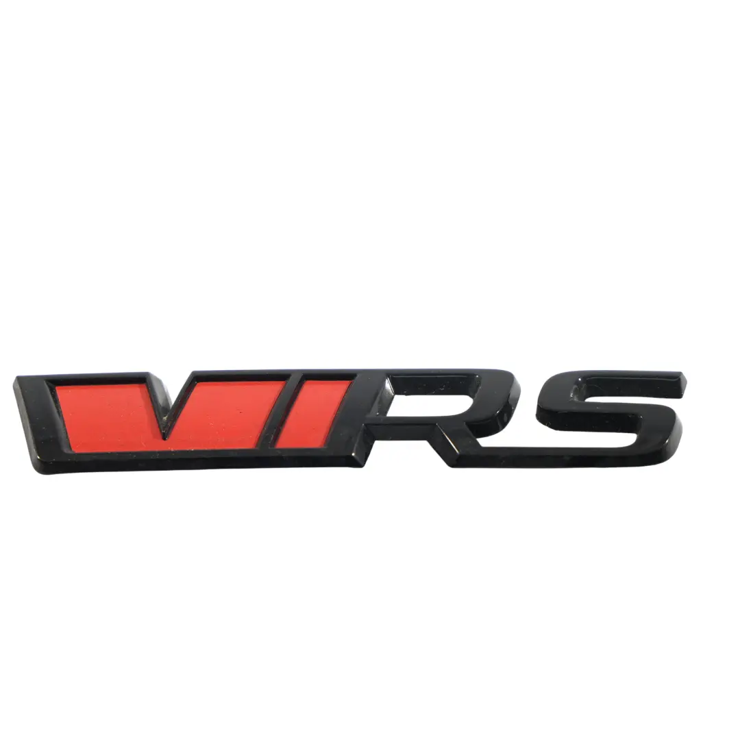 VRS Tailgate Emblem Lettering Rear Trunk Badge to Skoda Octavia IV with Part number 5E3853687R Skoda Octavia IV VRS Tailgate Emblem Lettering Rear Trunk Badge - SKU 5E3853687R - Part number 5E3853687R