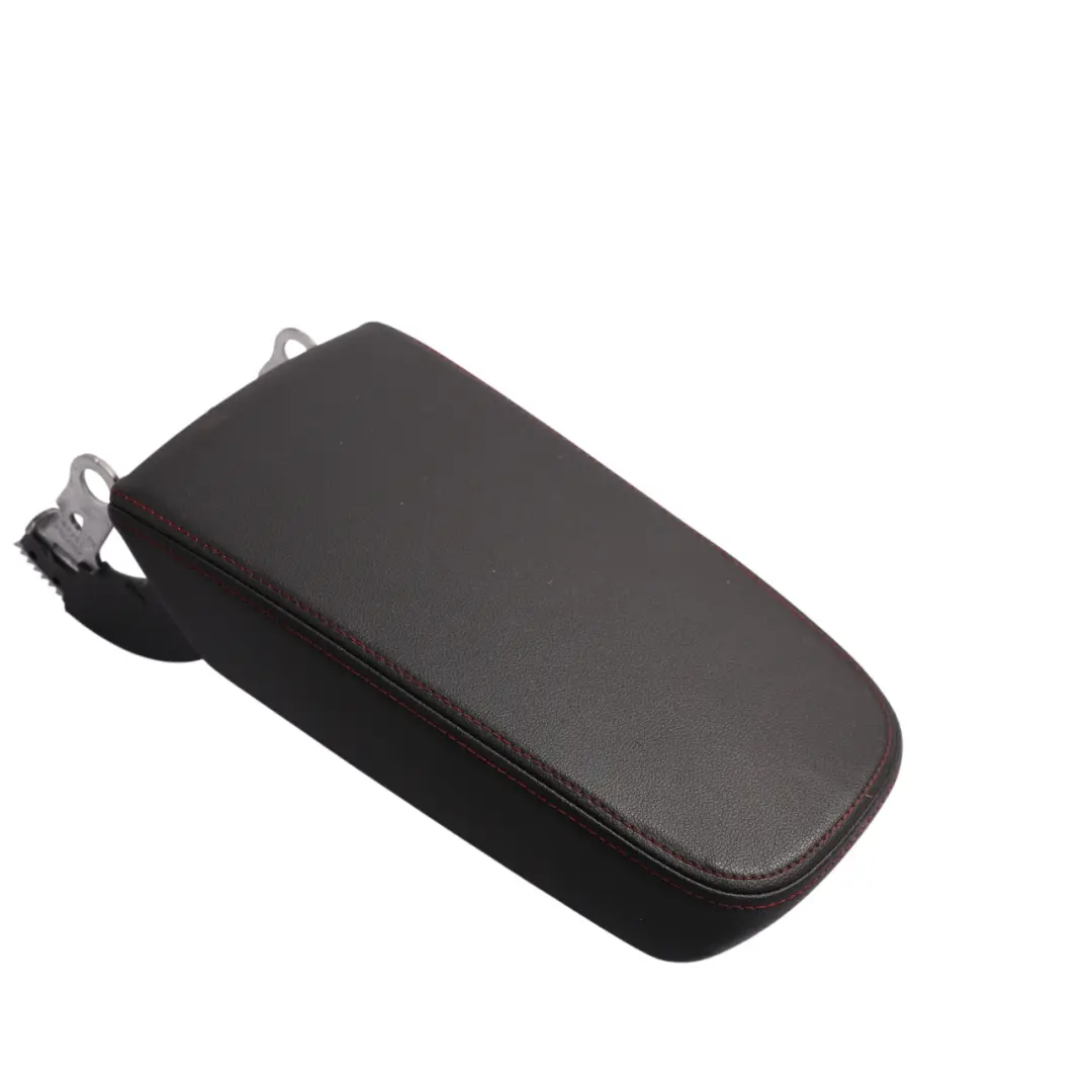 Skoda Octavia Mk4 Centre Console Arm Rest Cover Leather Black - SKU 5E3864207 - Part number 5E3864207