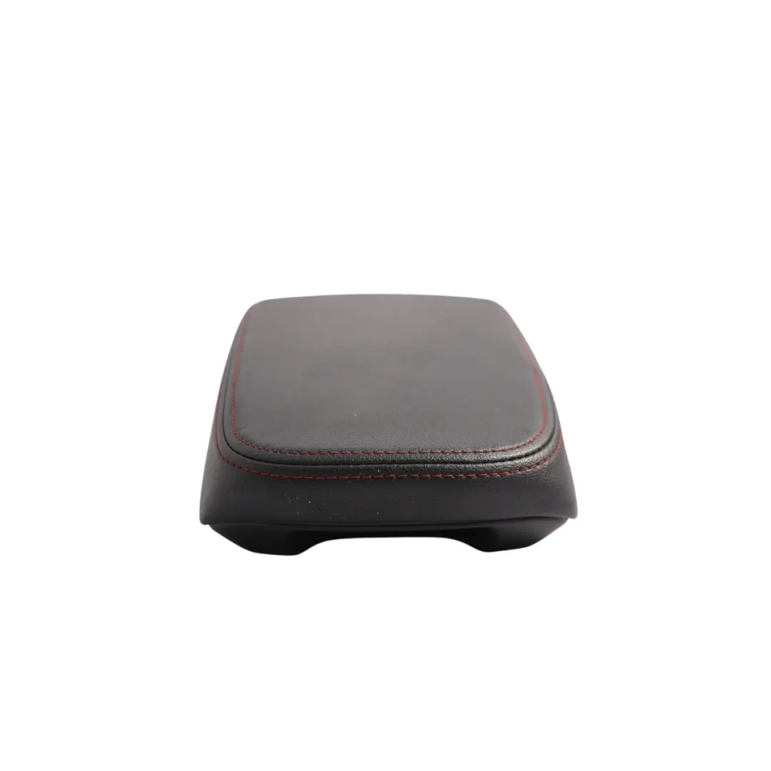 Skoda Octavia Mk4 Centre Console Arm Rest Cover Leather Black - SKU 5E3864207 - Part number 5E3864207