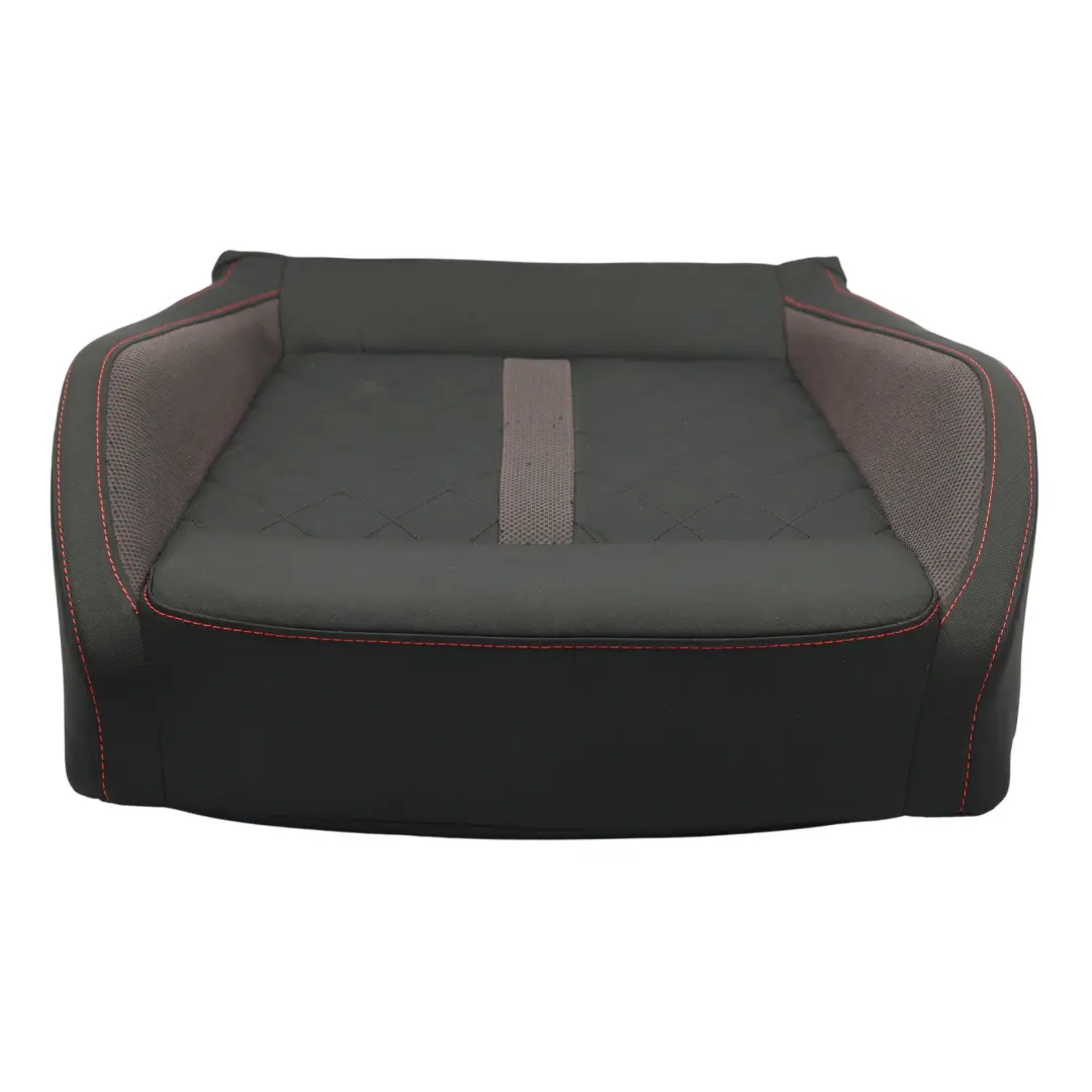 Skoda Octavia Mk4 NX VRS Funda Delantero Calefactable Izquierdo Tela Negro/Rojo - SKU 5E3881405L - Número de pieza 5E3881405L