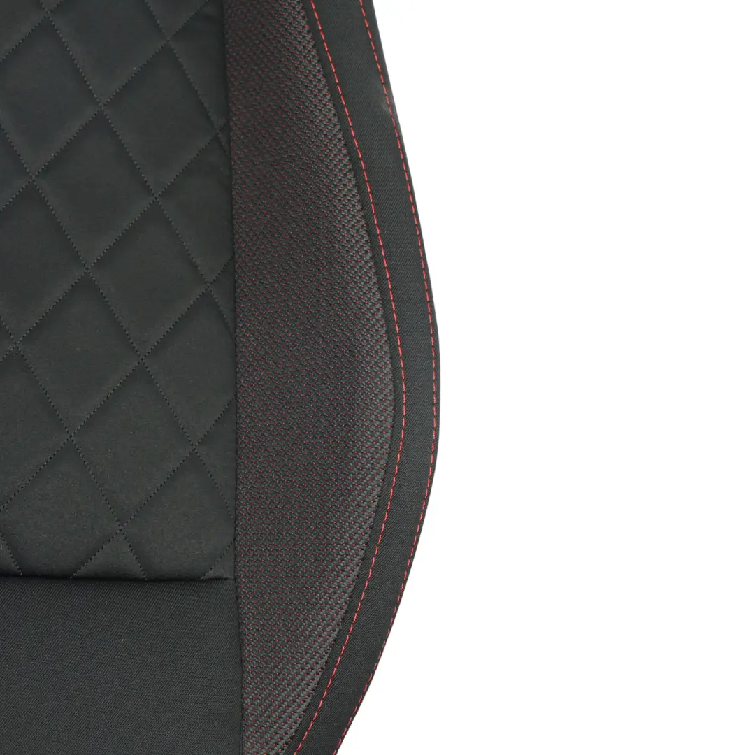 Skoda Octavia Mk4 NX VRS Sièges Avant Chauffants Gauche Tissu Noir/Rouge - SKU 5E3881405L - Numéro de pièce 5E3881405L