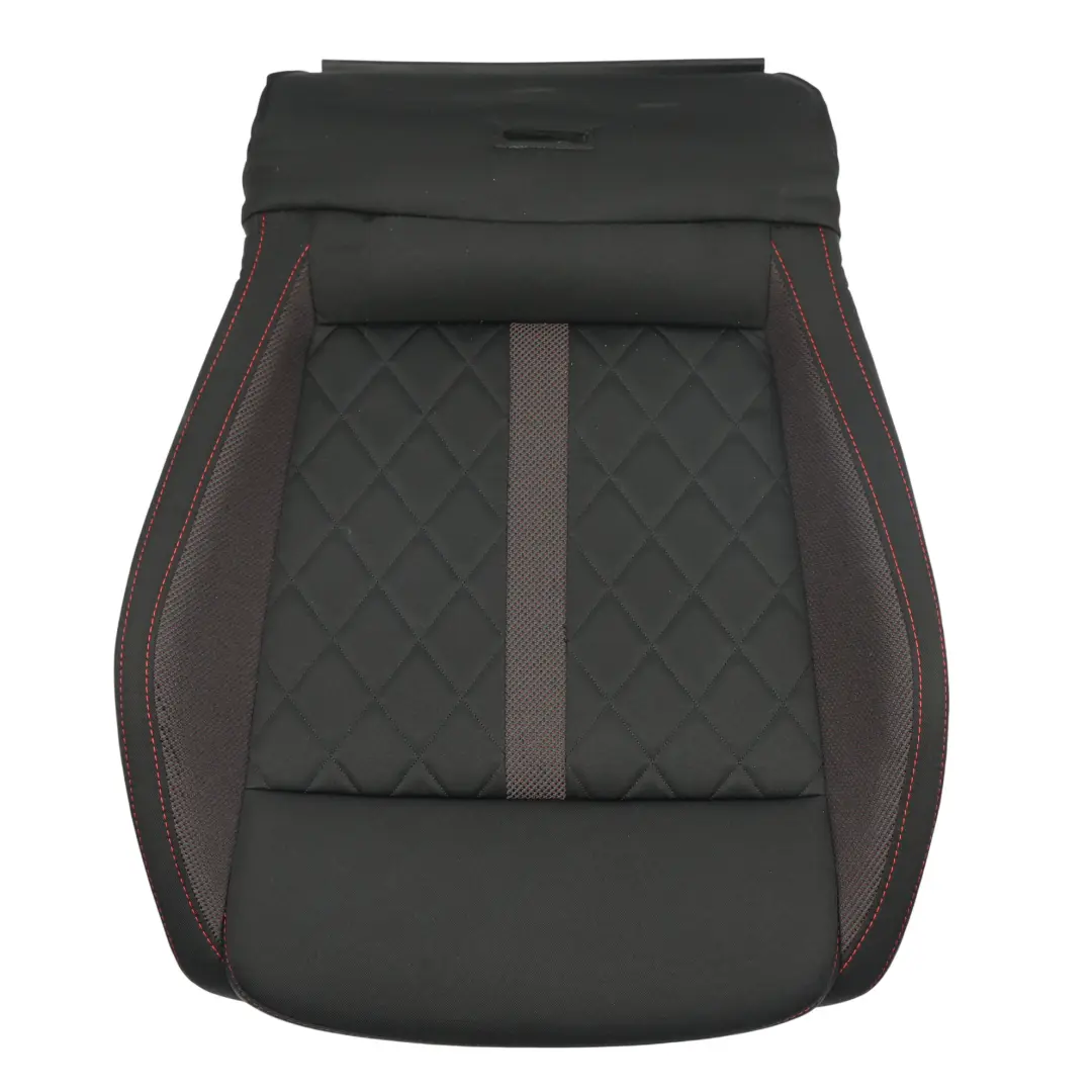 Mk4 NX VRS Funda Delantero Calefactable Derecho Tela Negro/Rojo para Skoda Octavia con número de pieza 5E3881406F Skoda Octavia Mk4 NX VRS Funda Delantero Calefactable Derecho Tela Negro/Rojo - SKU 5E3881406F - Número de pieza 5E3881406F