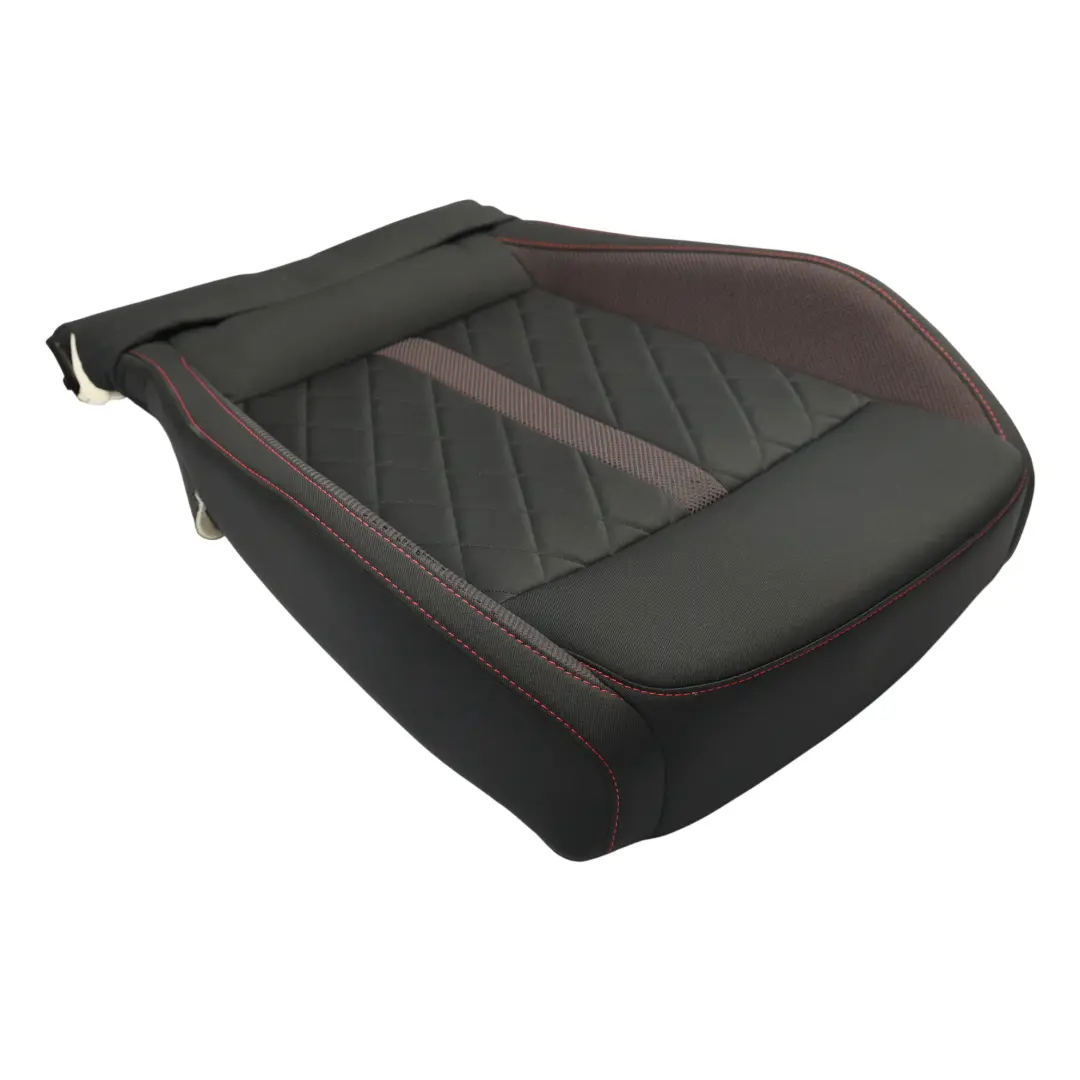 Skoda Octavia Mk4 NX VRS Siedzisko Przód Prawe Materiał Czarno Czerwone - SKU 5E3881406F - Numer Części 5E3881406F