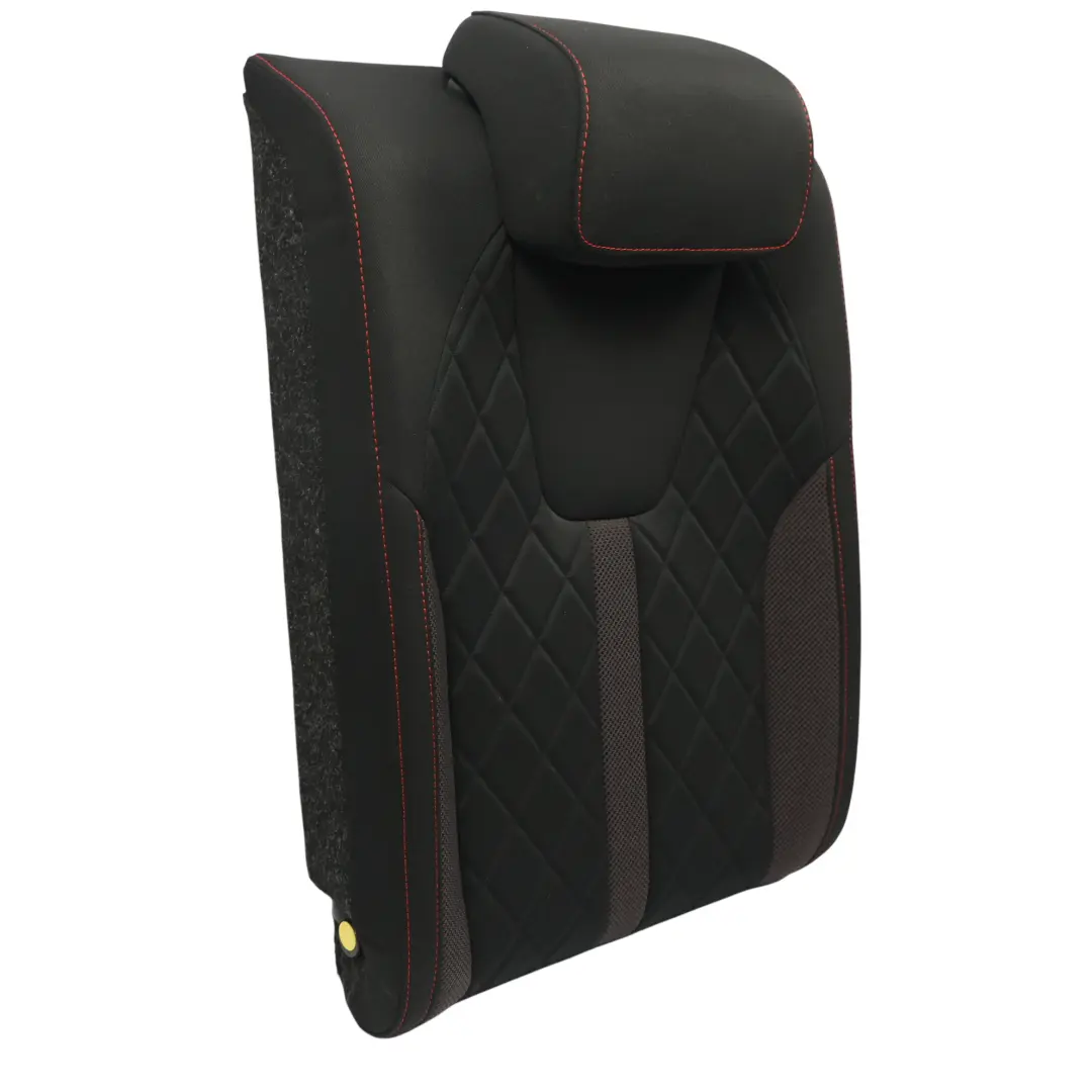 Skoda Octavia IV Schienale Sedile Posteriore Sinistro Alcantara Tessuto Nero - SKU 5E3885805L - Numero di parte 5E3885805L