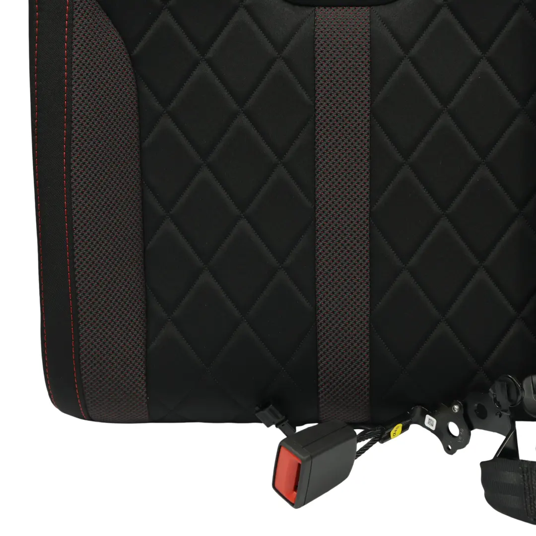 Skoda Octavia IV Dossier De Siège Arrière Droit Housse Alcantara Tissu Noir - SKU 5E3885806CH - Numéro de pièce 5E3885806CH